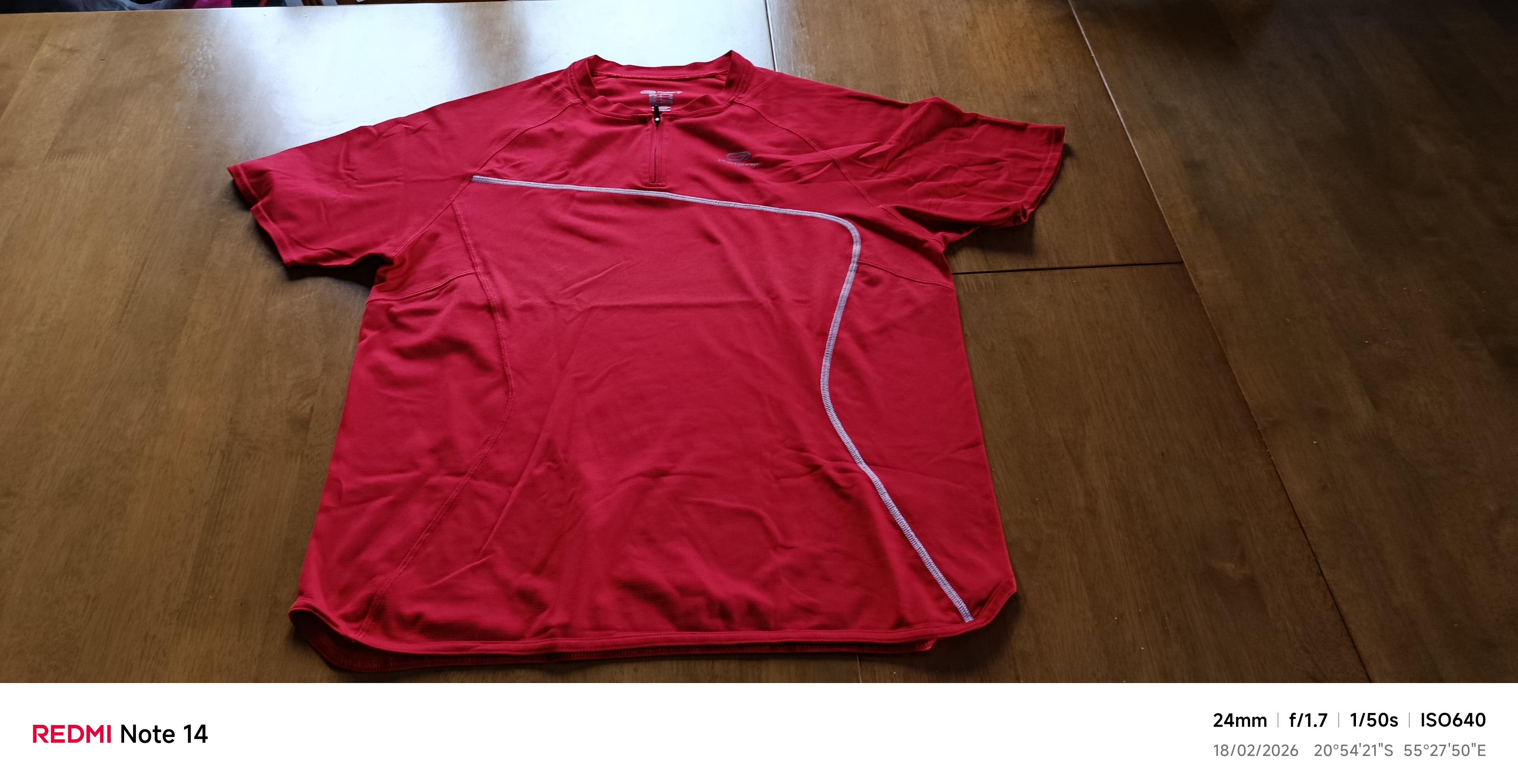 t-shirt de sport