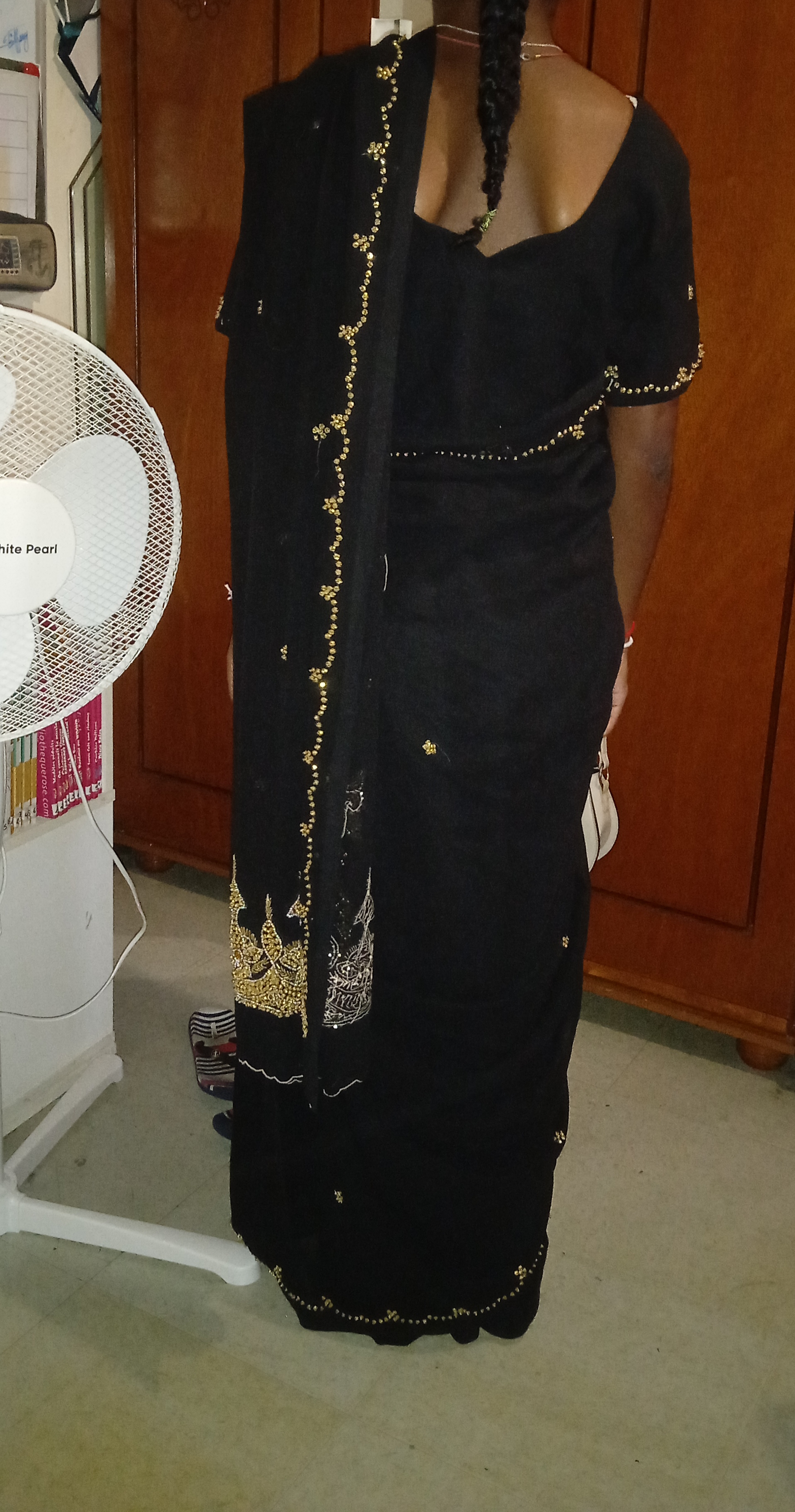 Saree noir