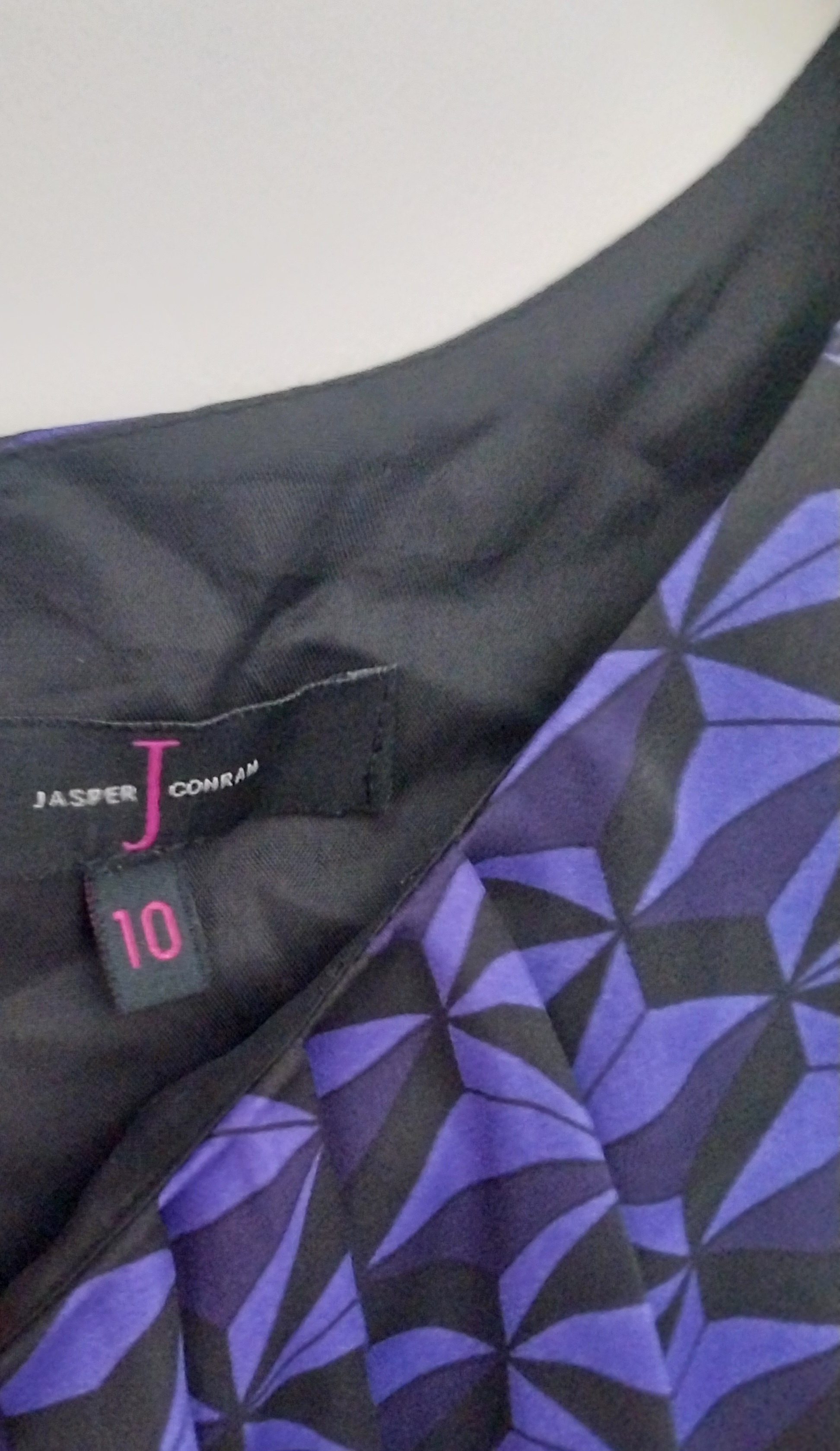 Robe noire /mauve
