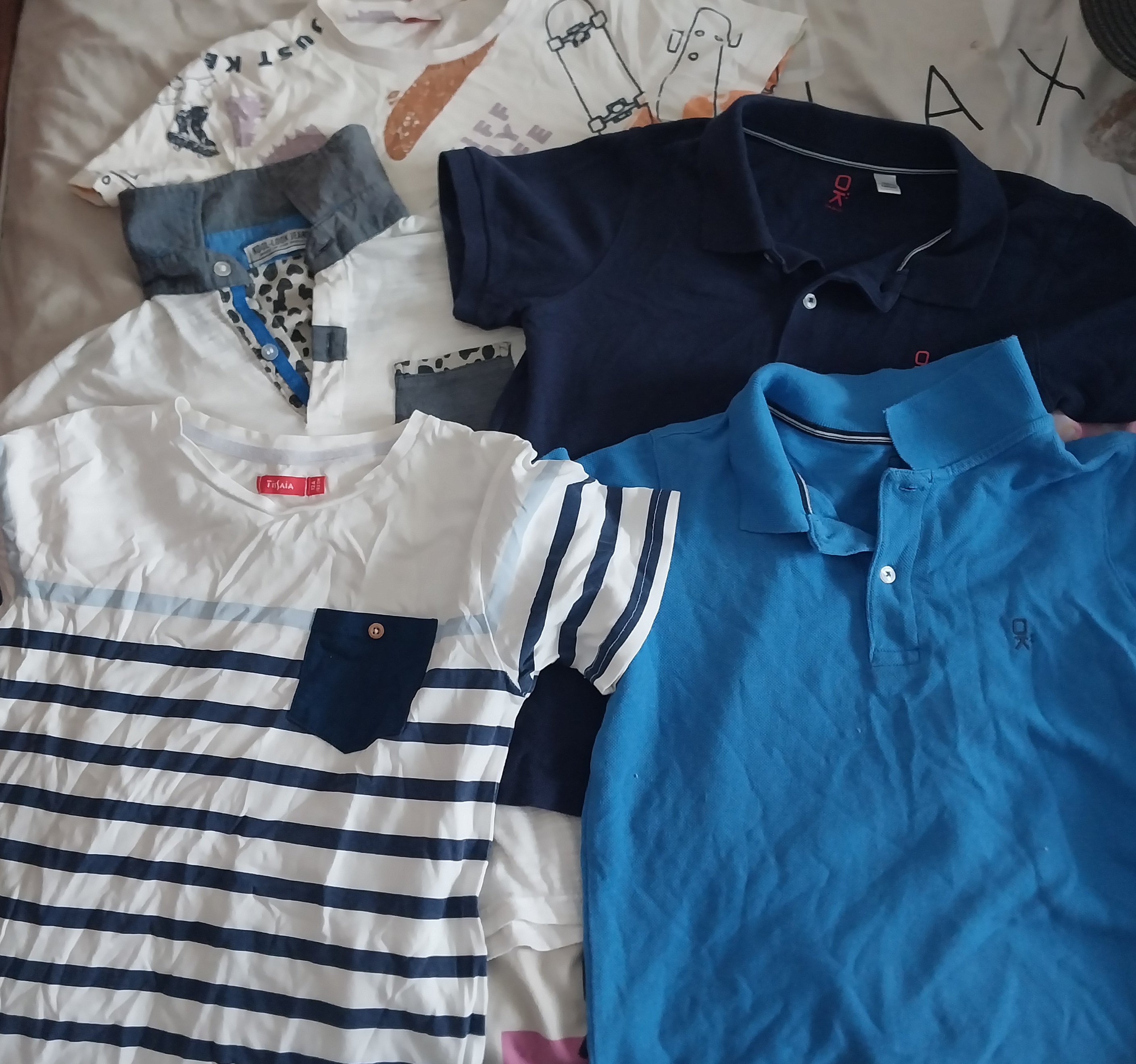 Lot haut garçon 10/12 ans