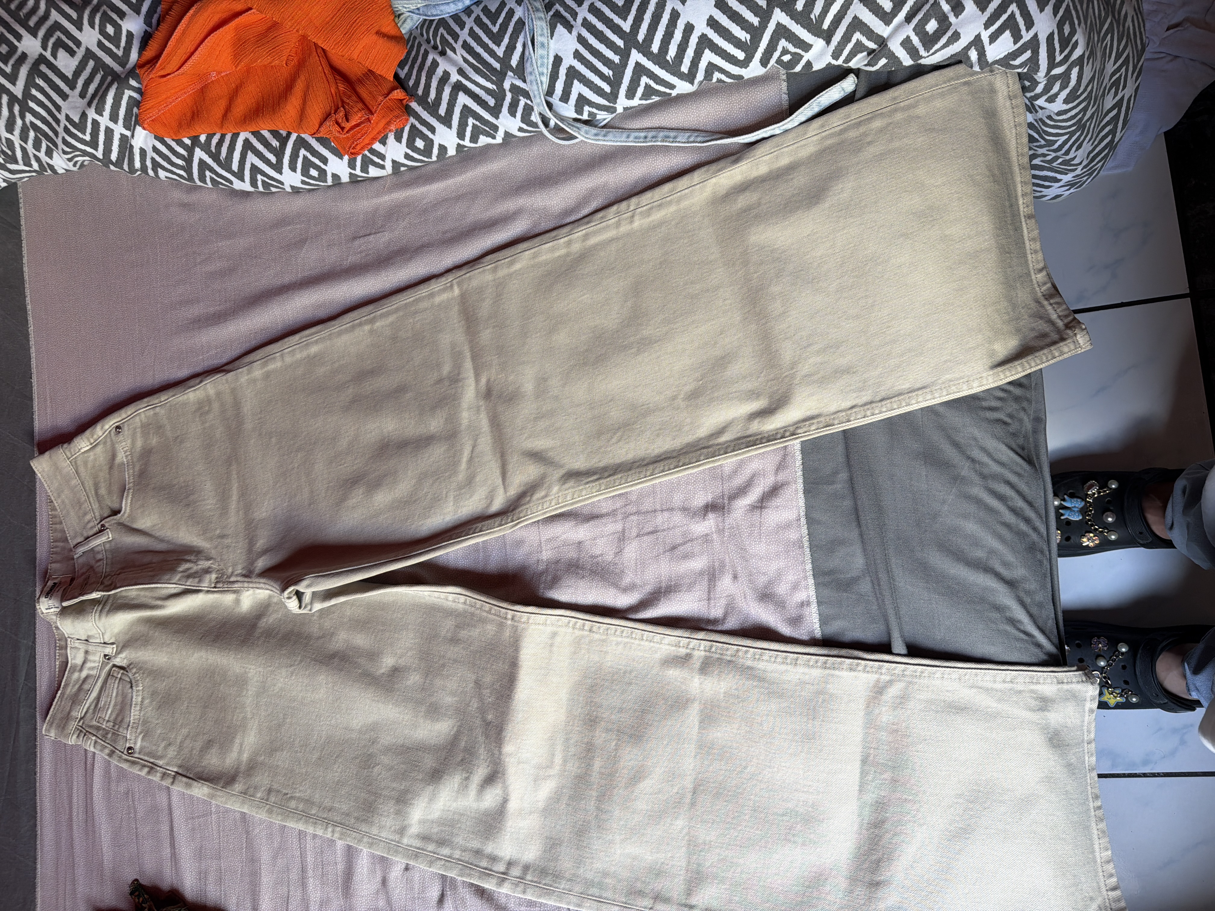 Pantalon jean large