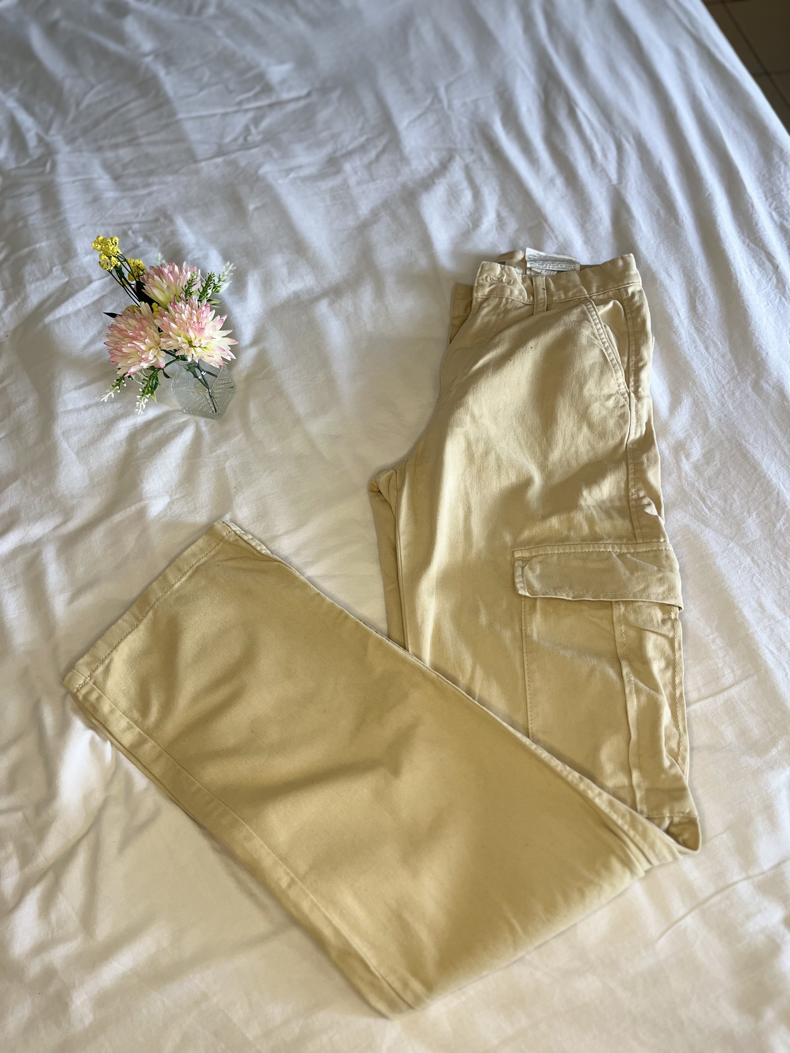 Pantalon cargo beige – T32