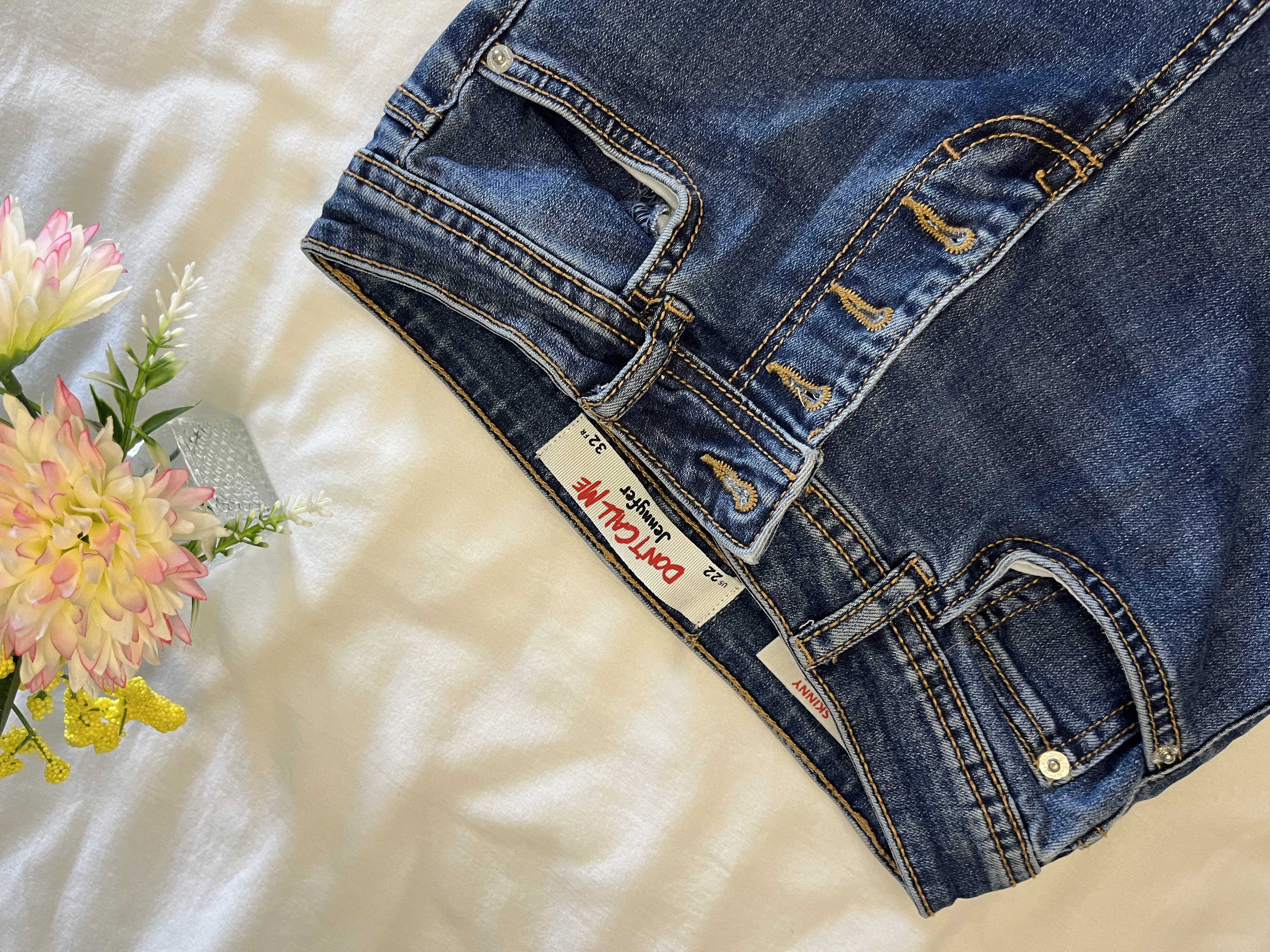 Jean skinny taille haute - T32