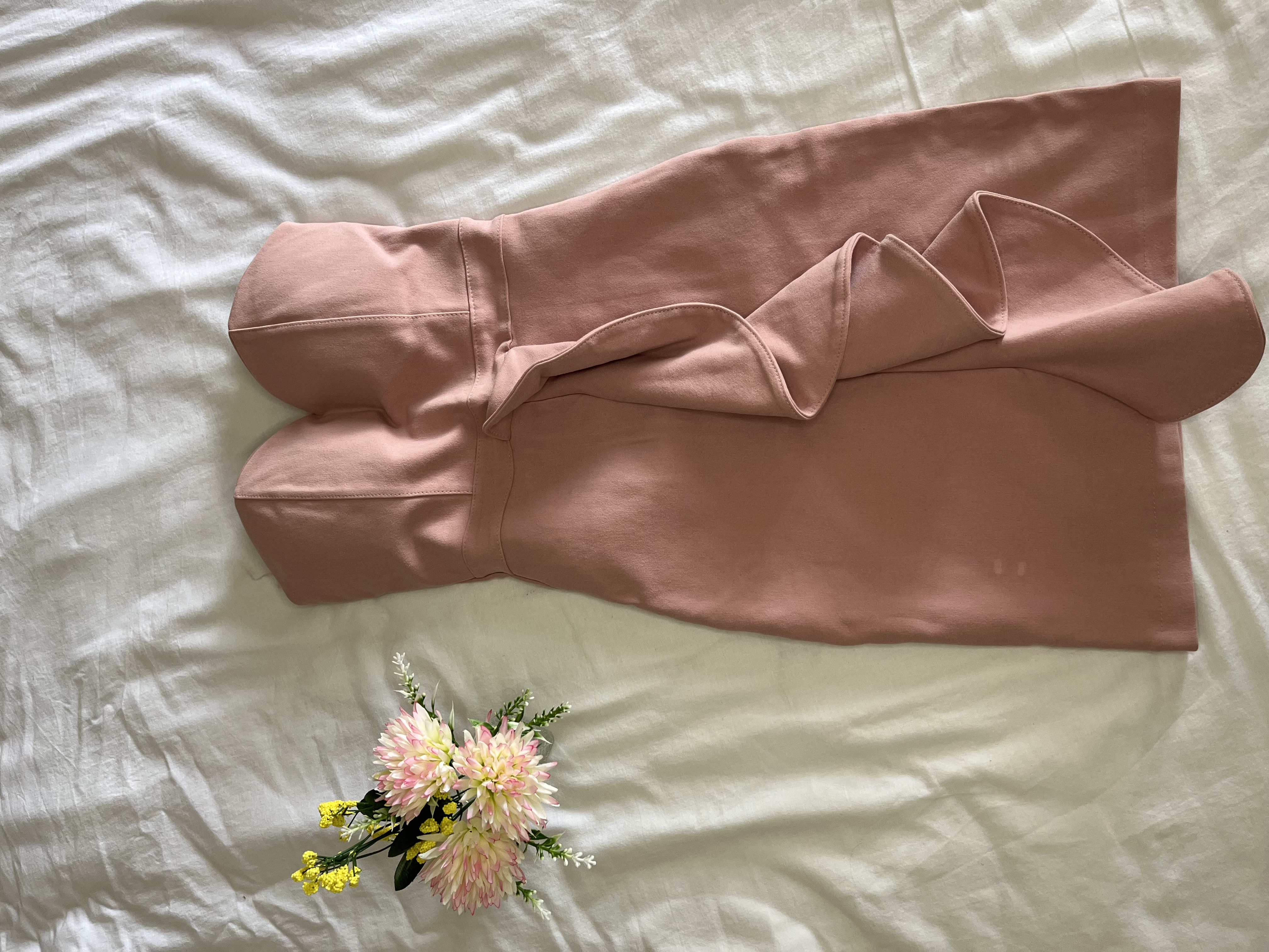 Robe bustier rose poudré – Taille XXS