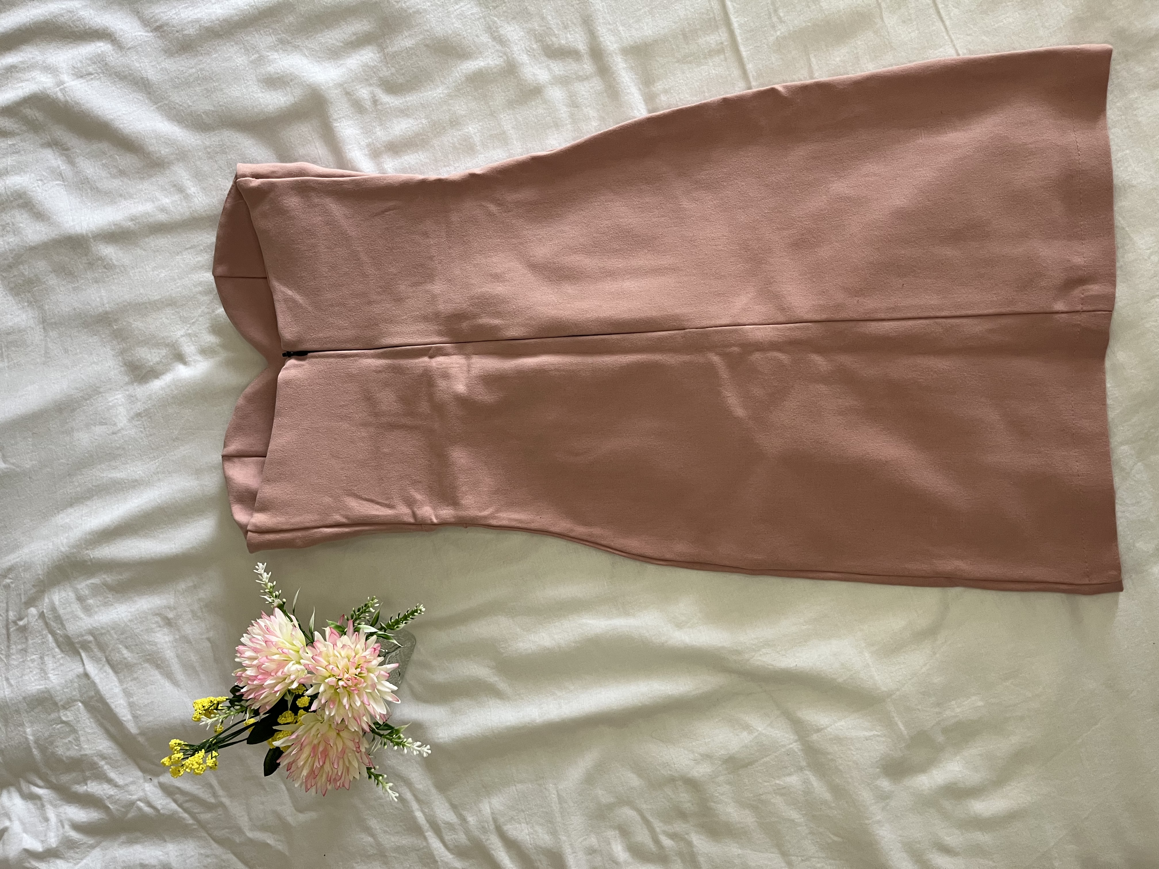 Robe bustier rose poudré – Taille XXS