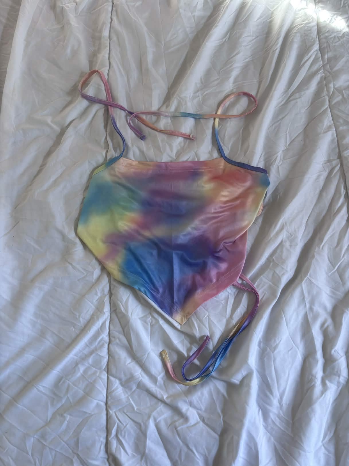Top tie-dye pastel