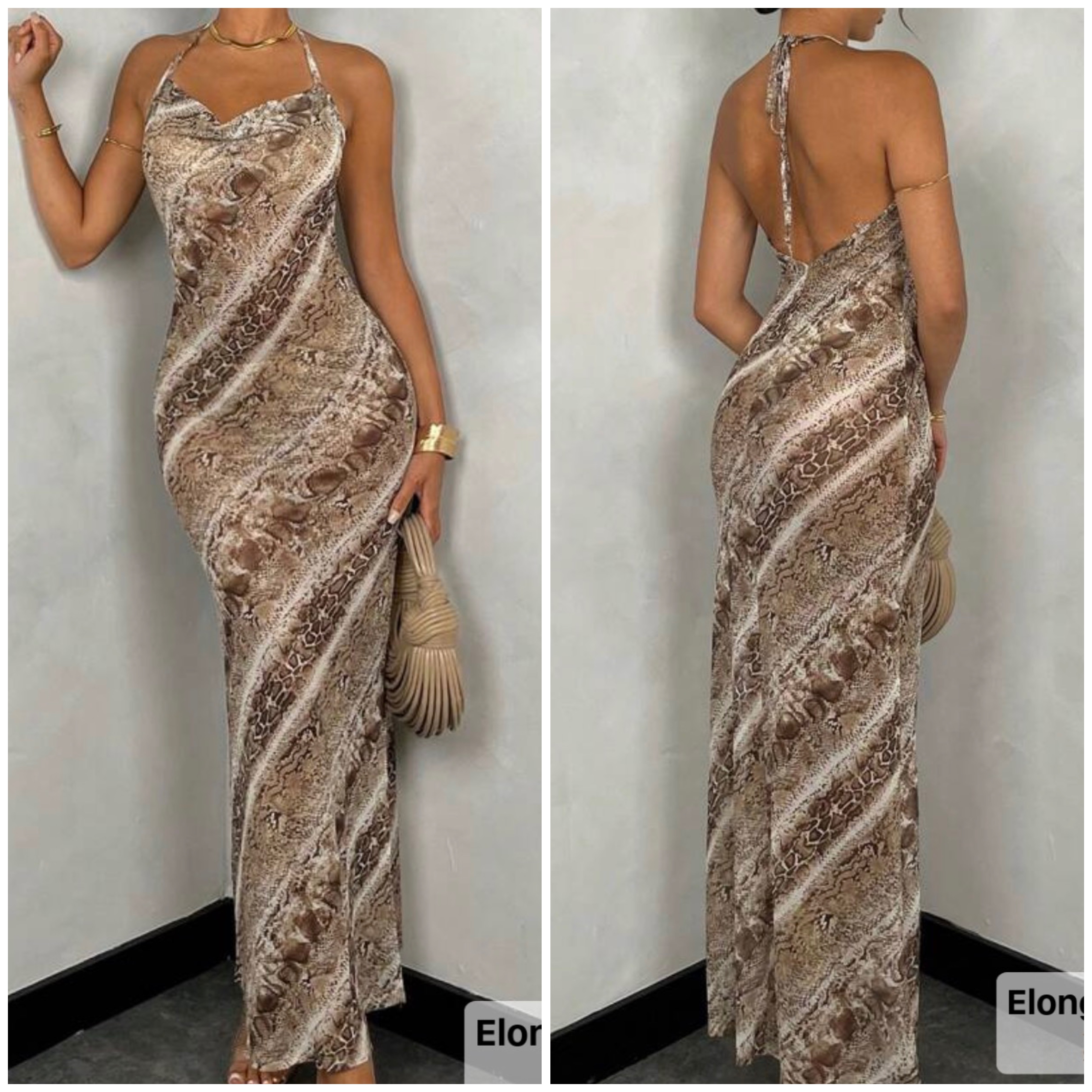 Robe transparente