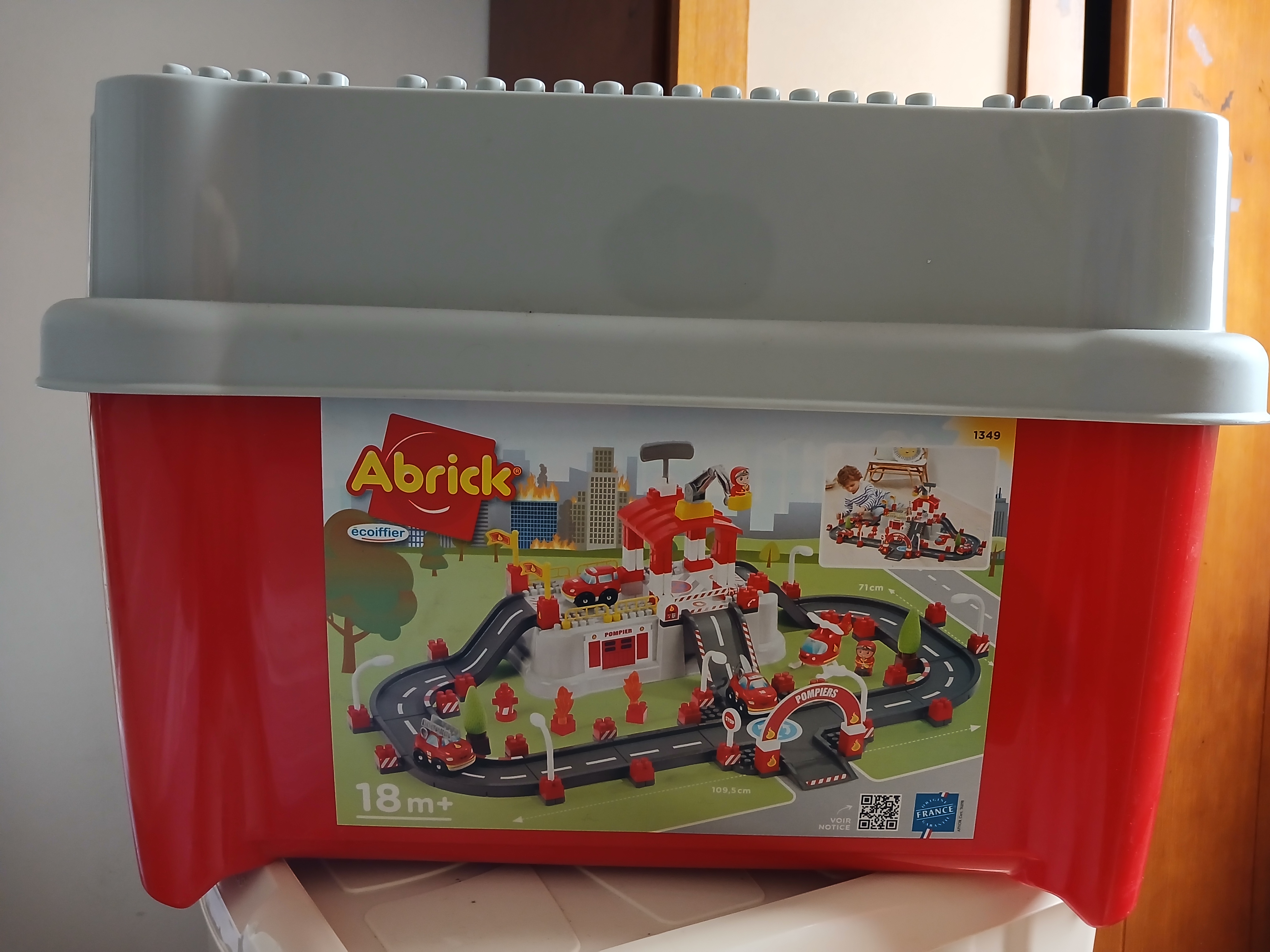 Coffret circuit lego