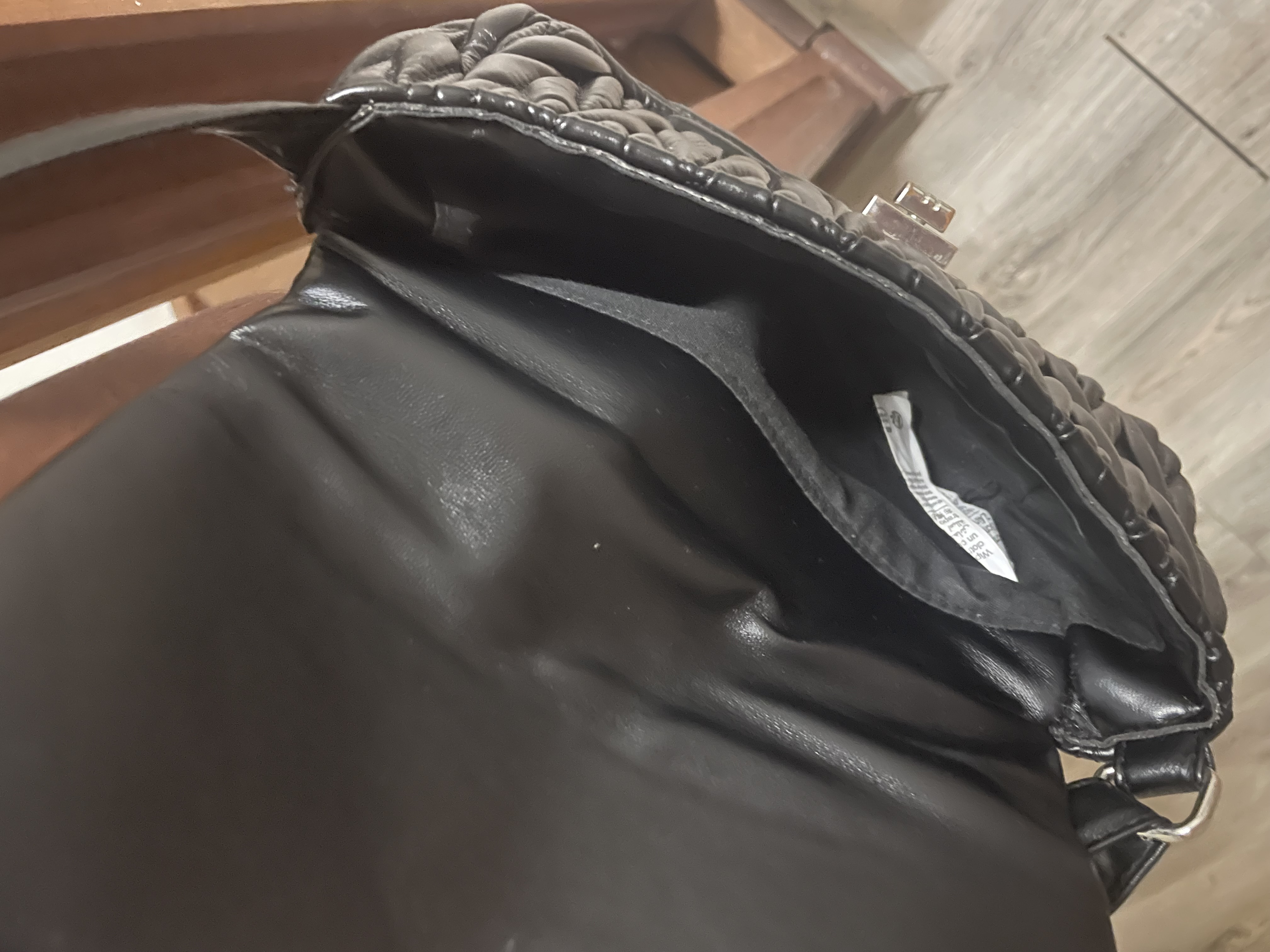 Sac à bandoulière noire femme