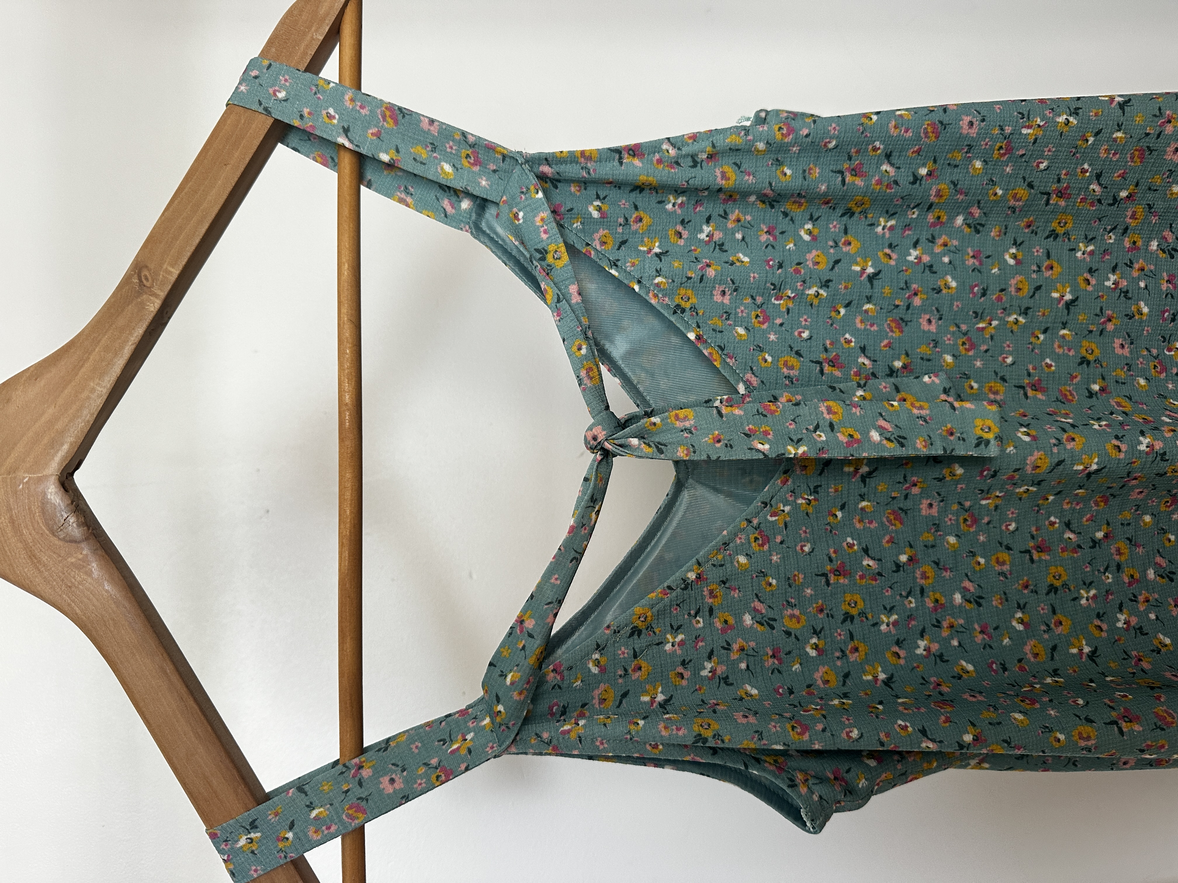 Robe longue à fleur Pull and Bear S
