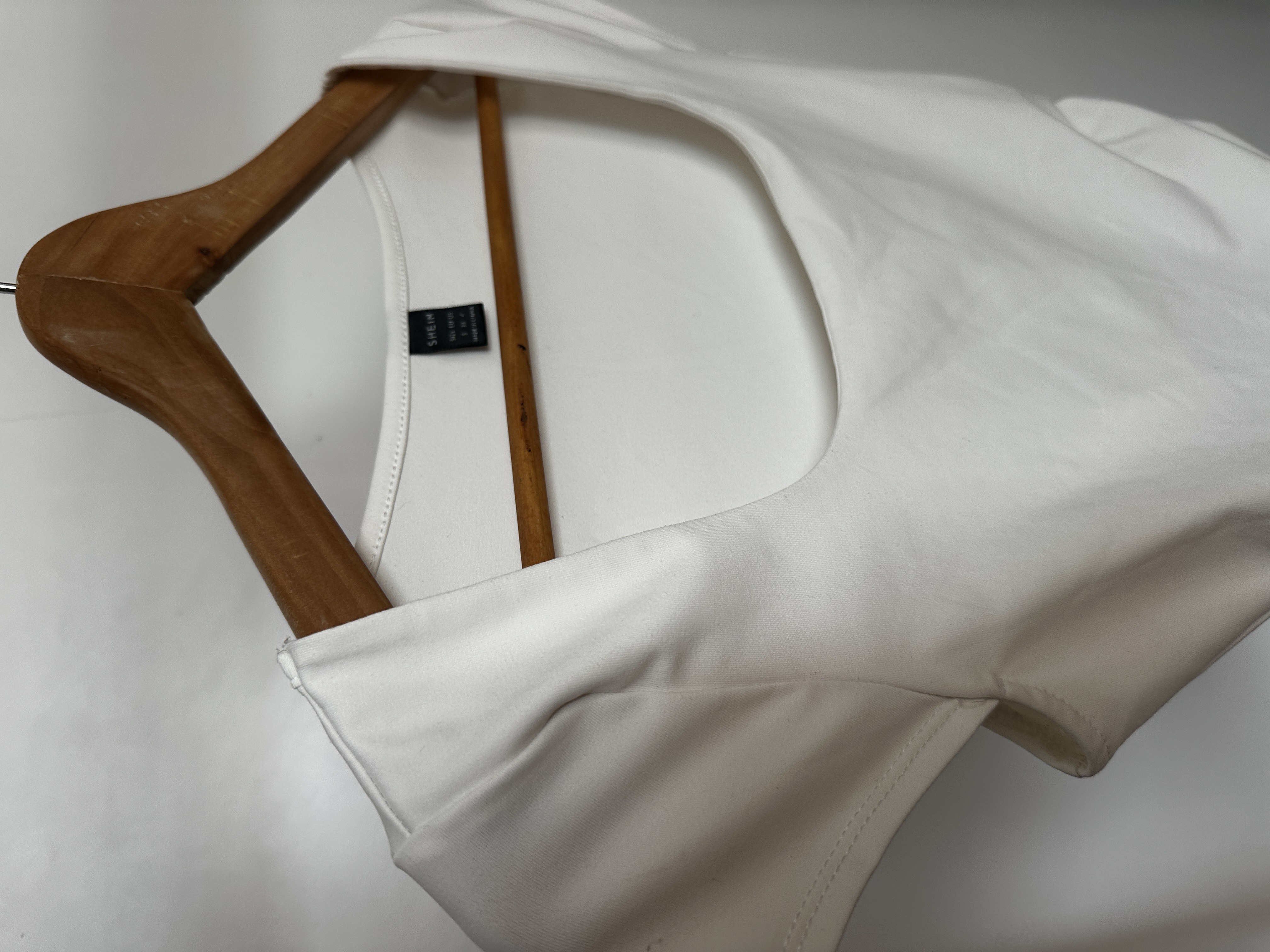 T shirt shein blanc S