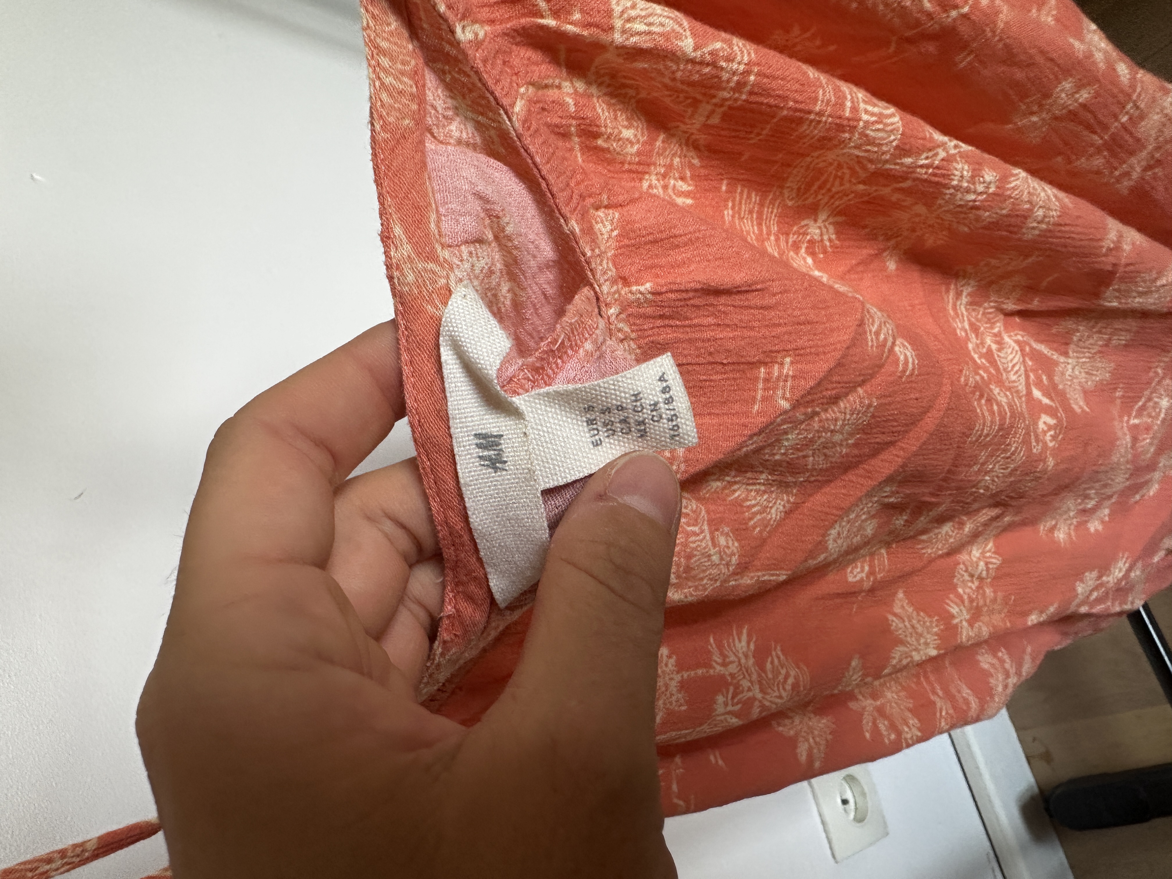 Robe courte H&M à motif taille S