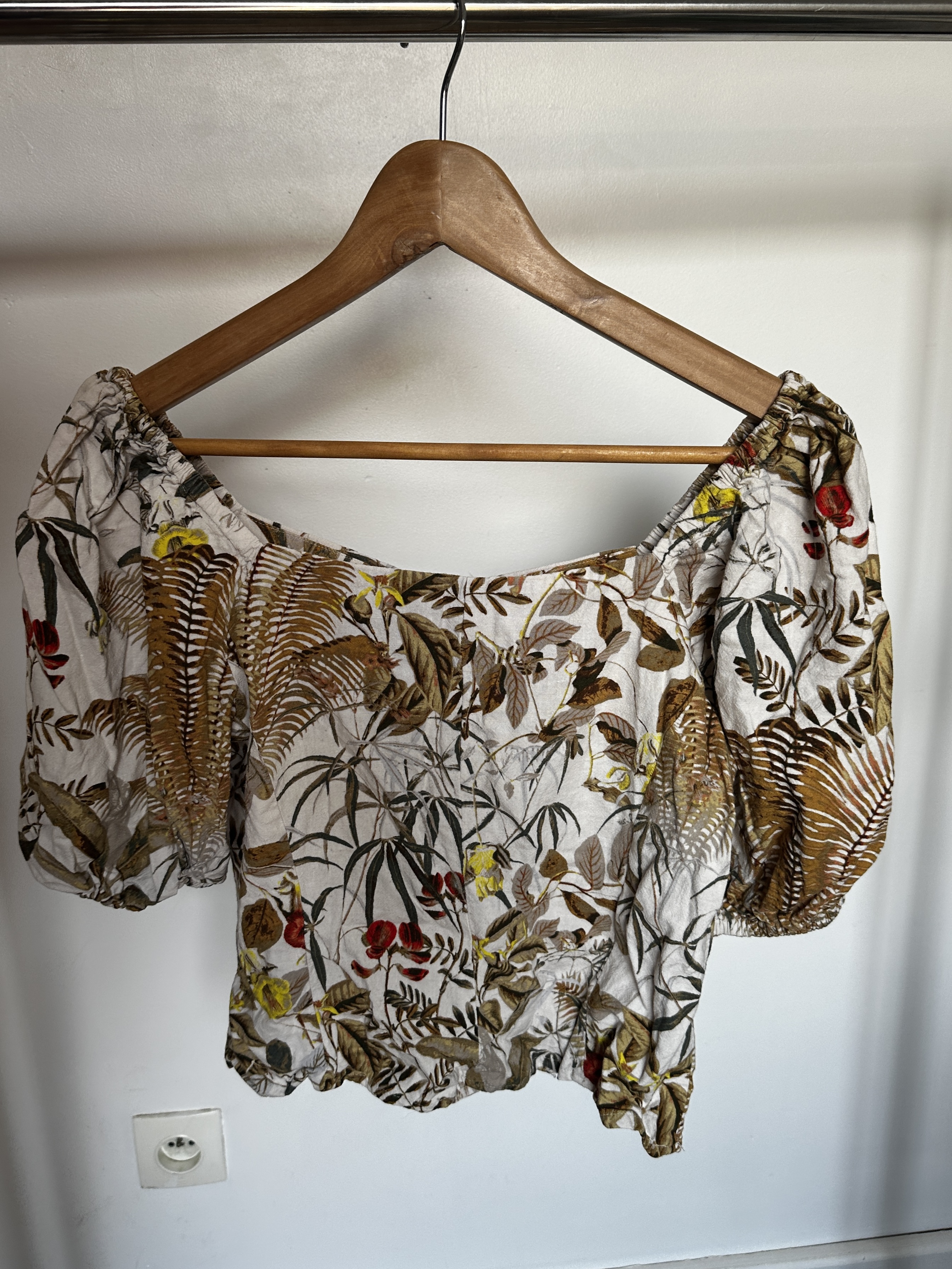 Blouse fleurie H&M taille S