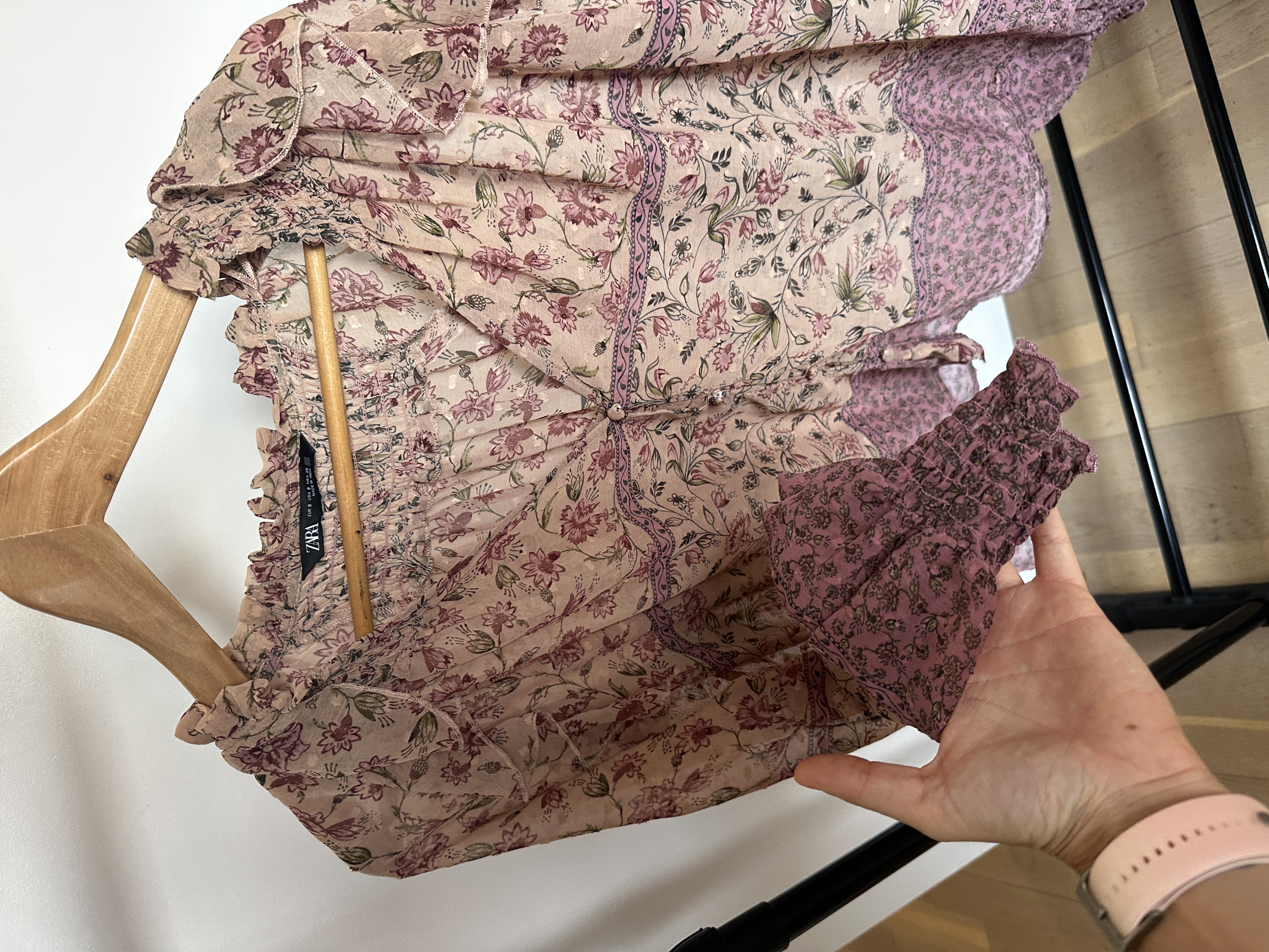 Blouse fleurie Zara taille S