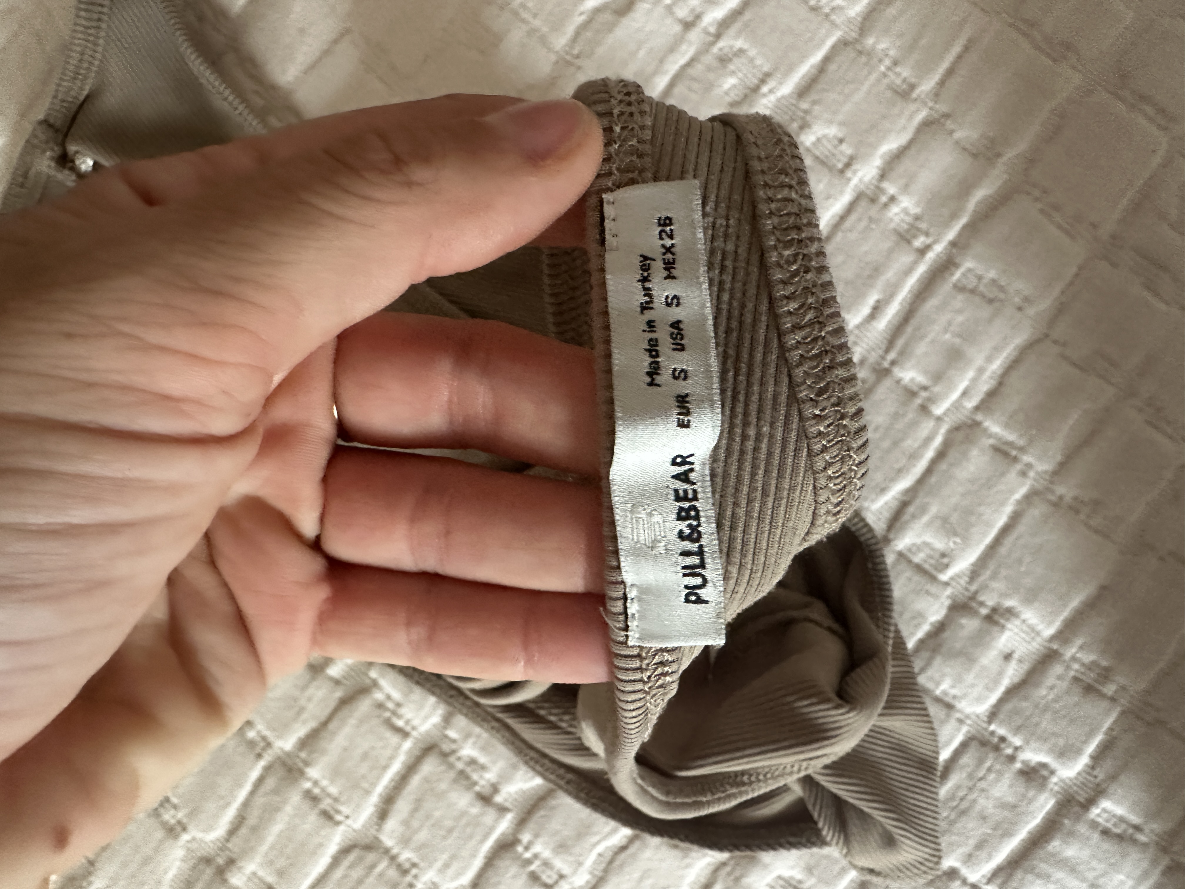 Body dos nu beige Bershka taille S