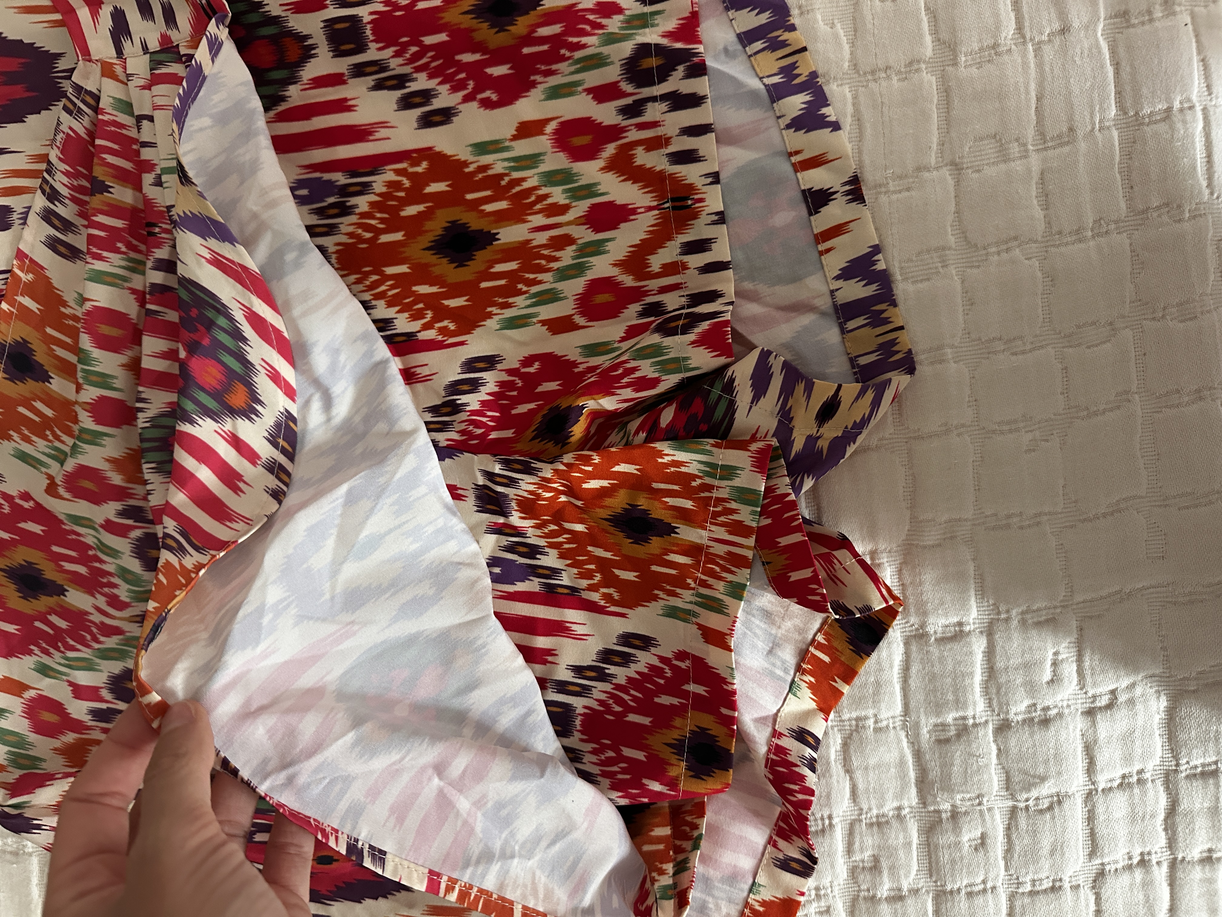 Jupe short colorée taille S