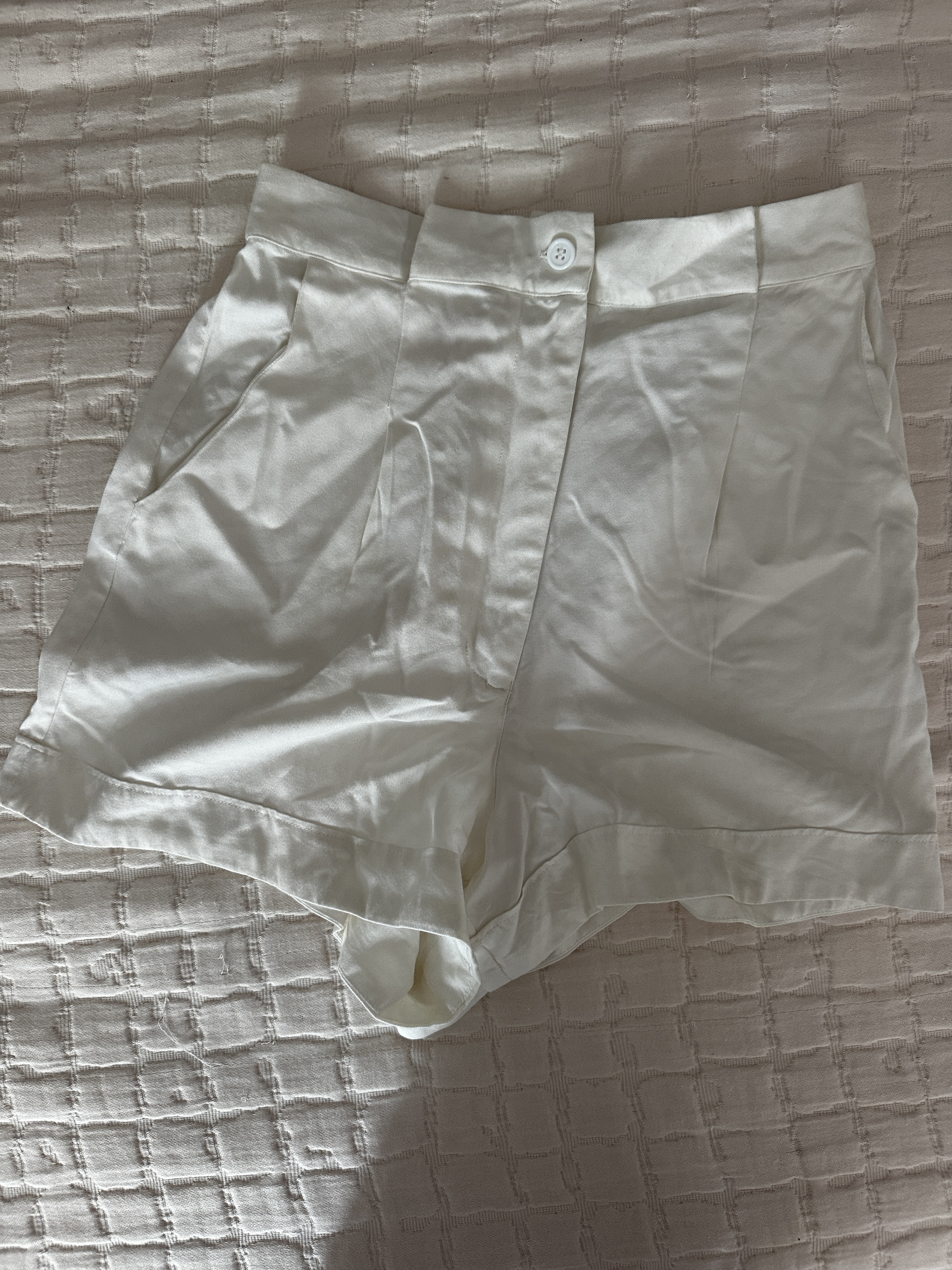 Short habillé CoB blanc XS