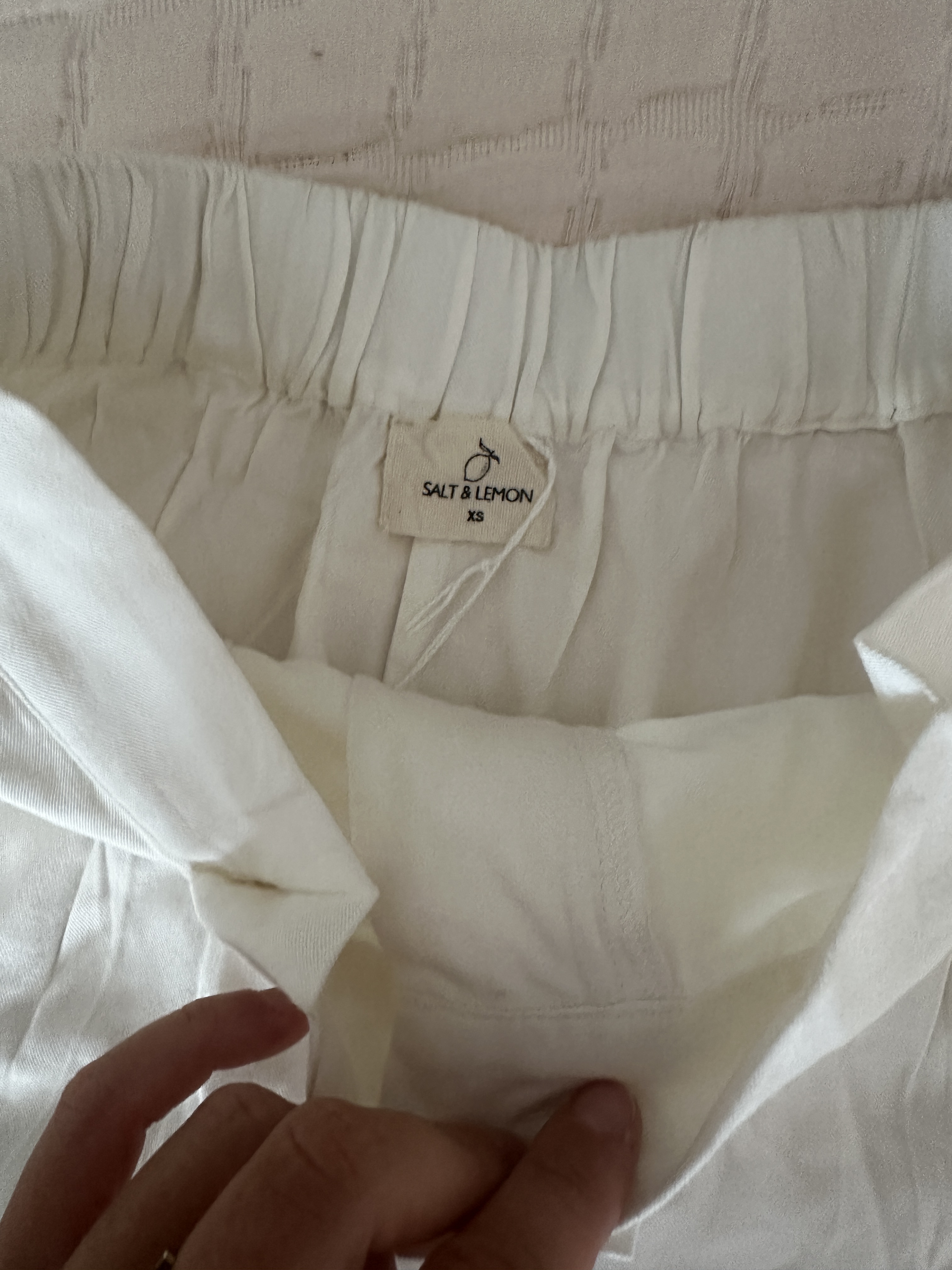 Short habillé CoB blanc XS