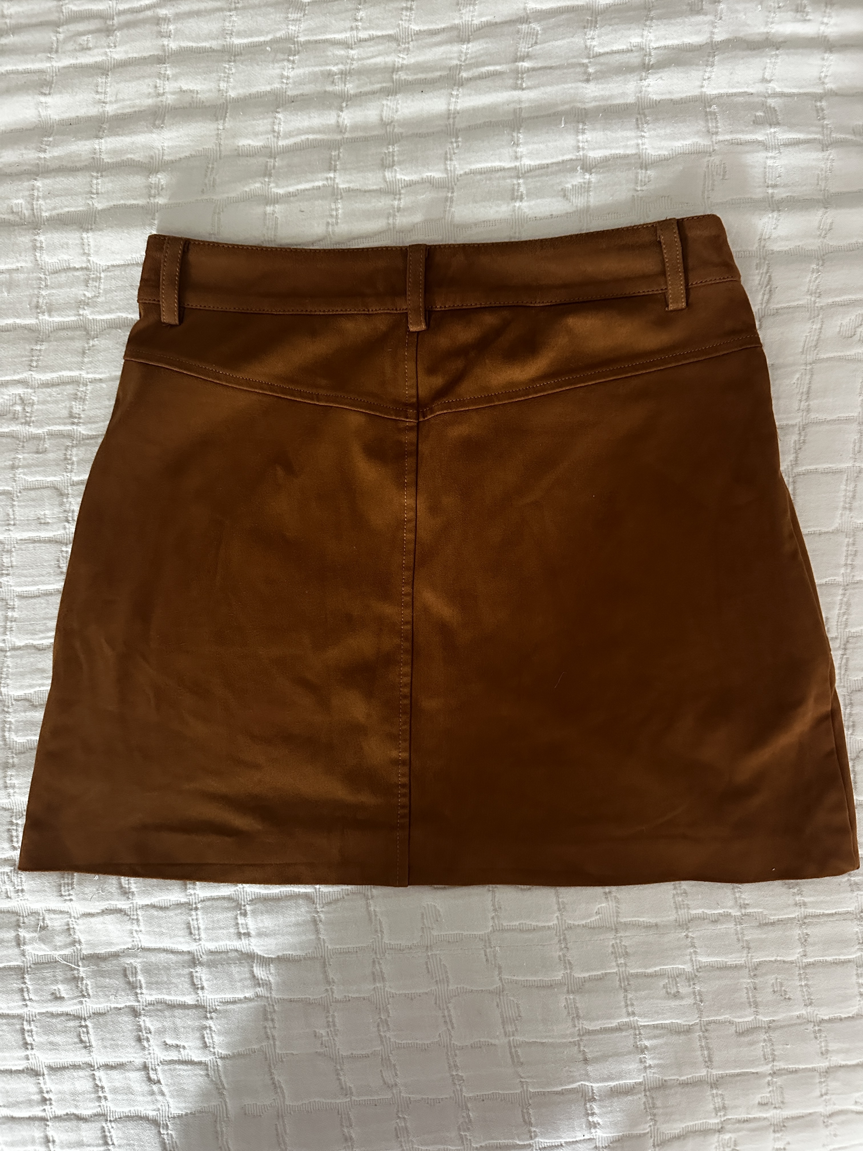 Jupe effet daim Zara taille S