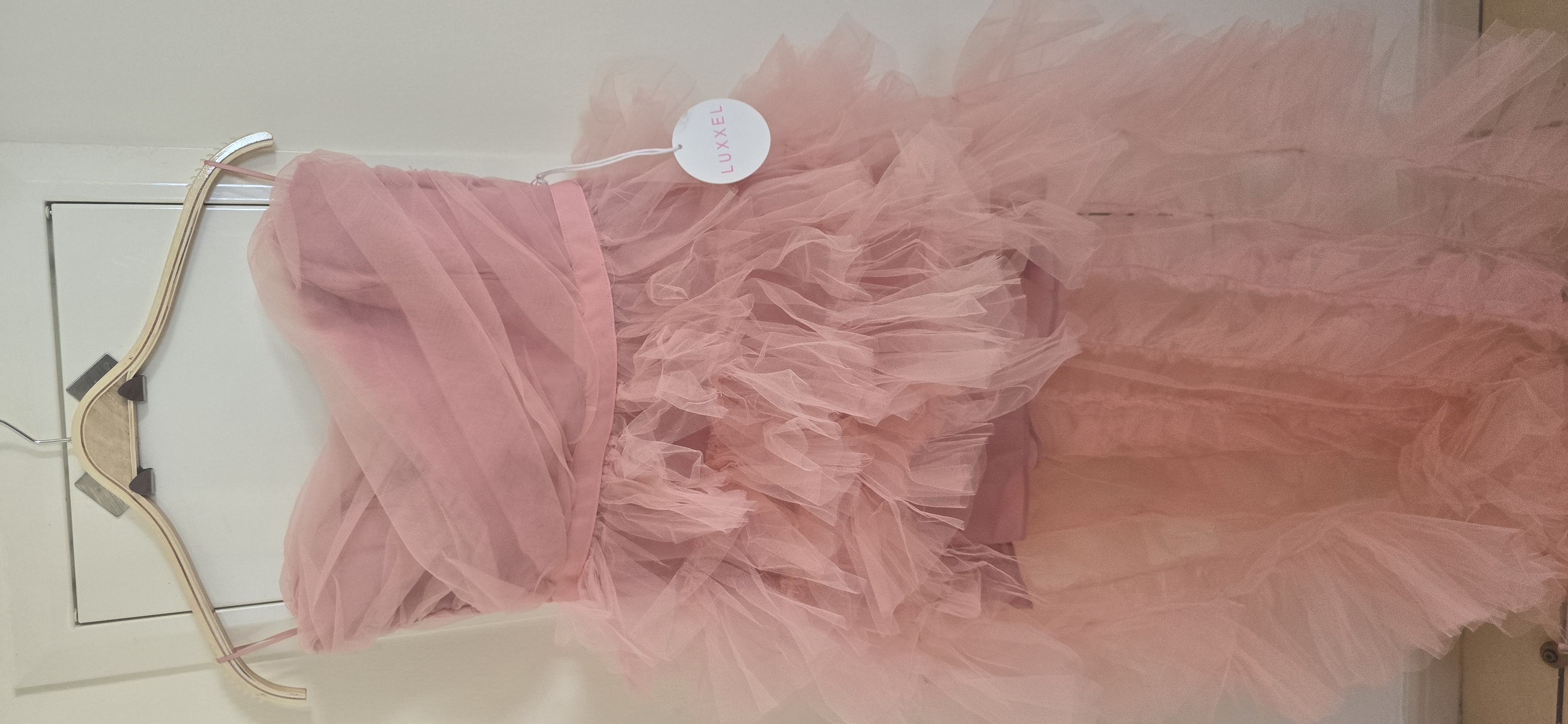 Robe bustier + traine