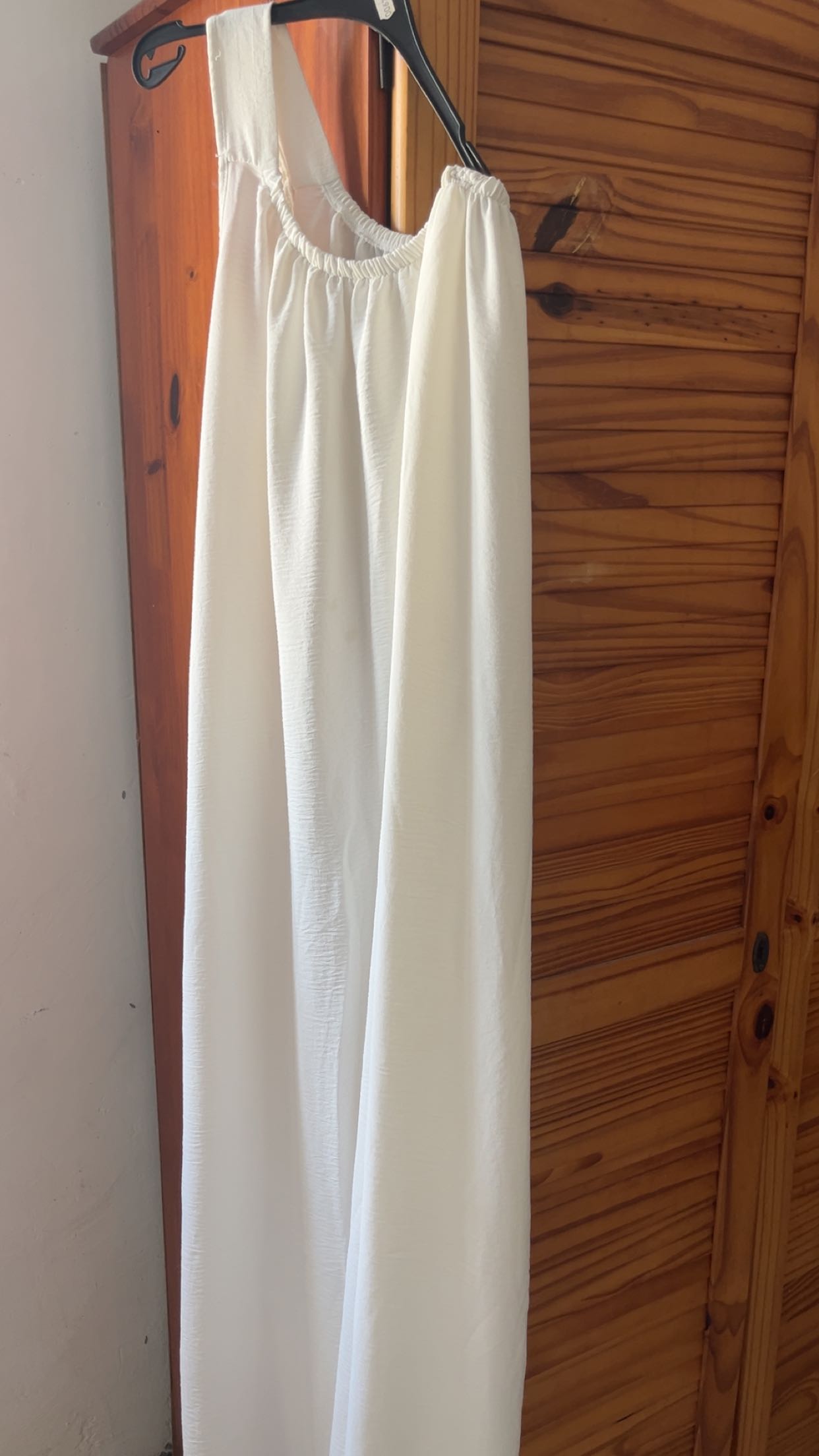 Robe longue blanche