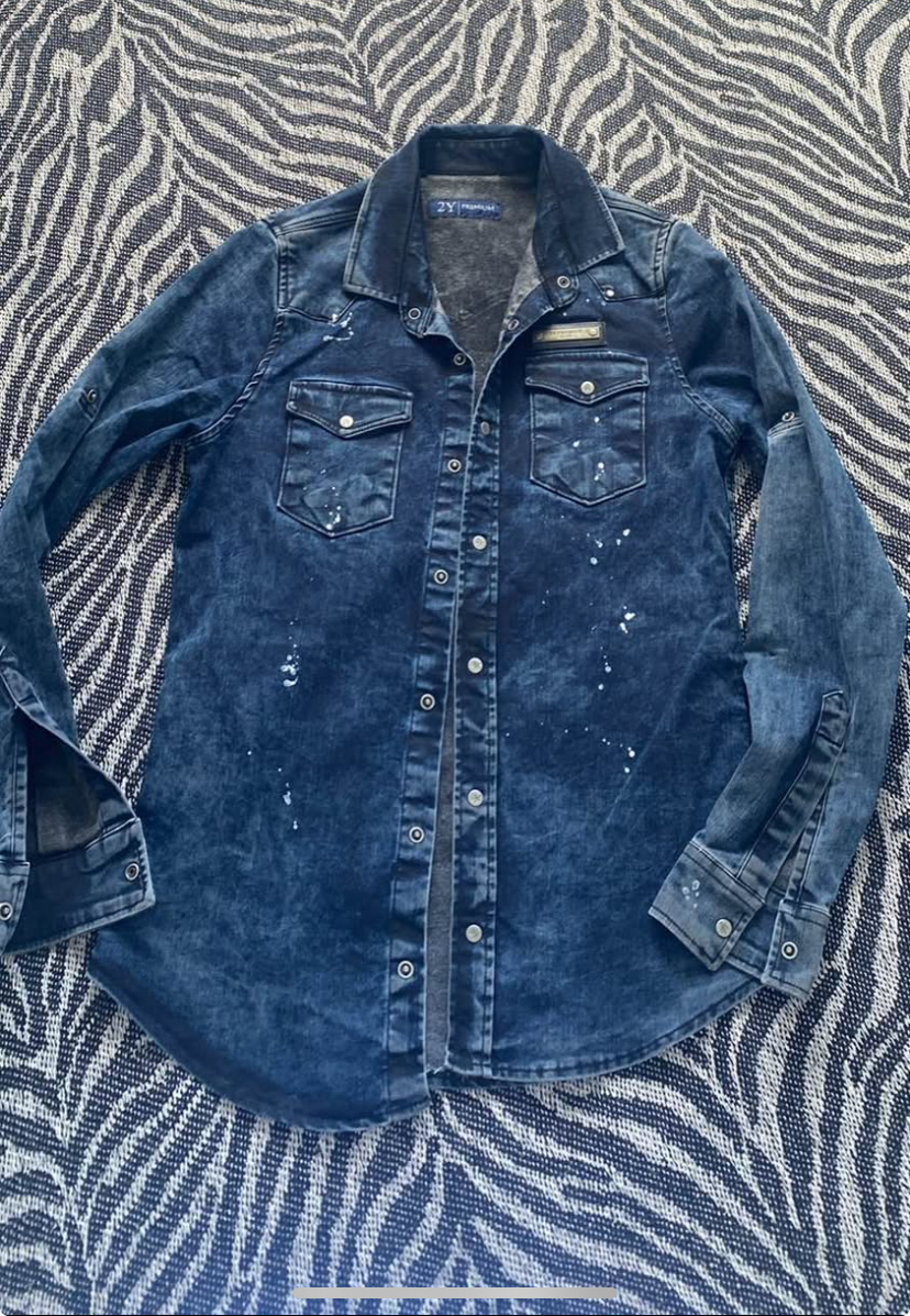 Chemise jeans