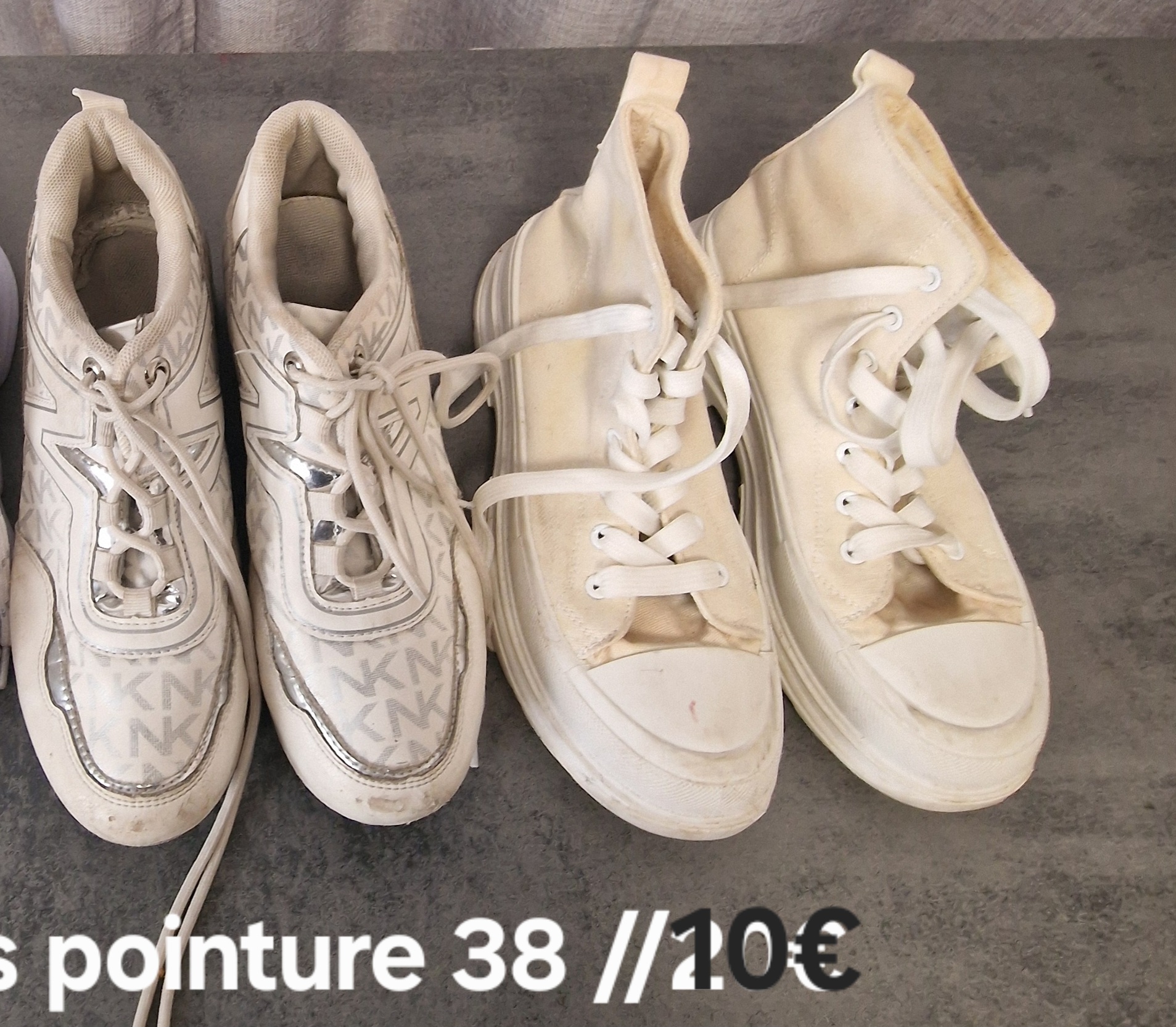 Vend diverses baskets femme