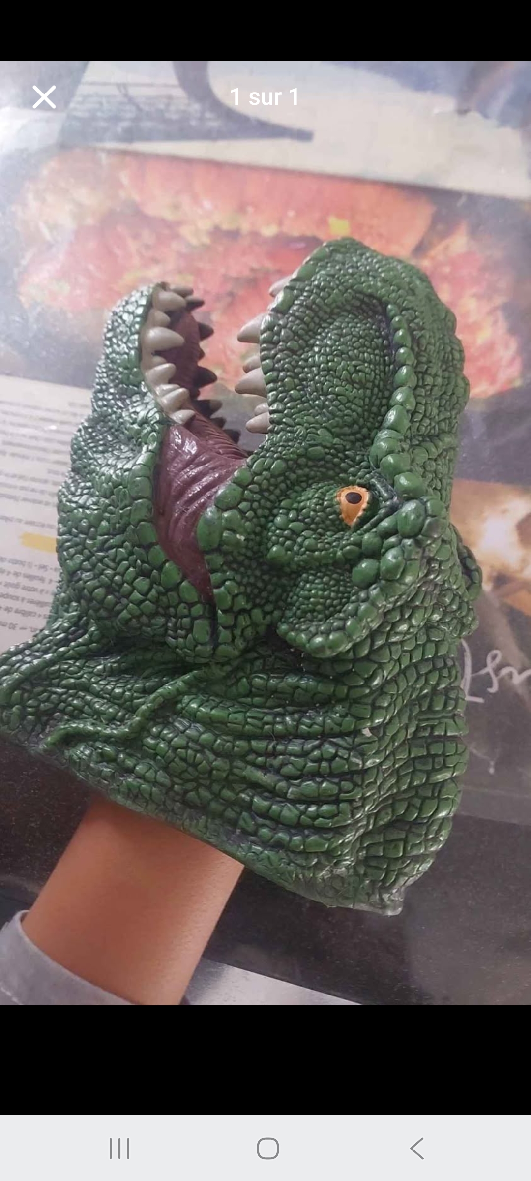 T-rex marionnette