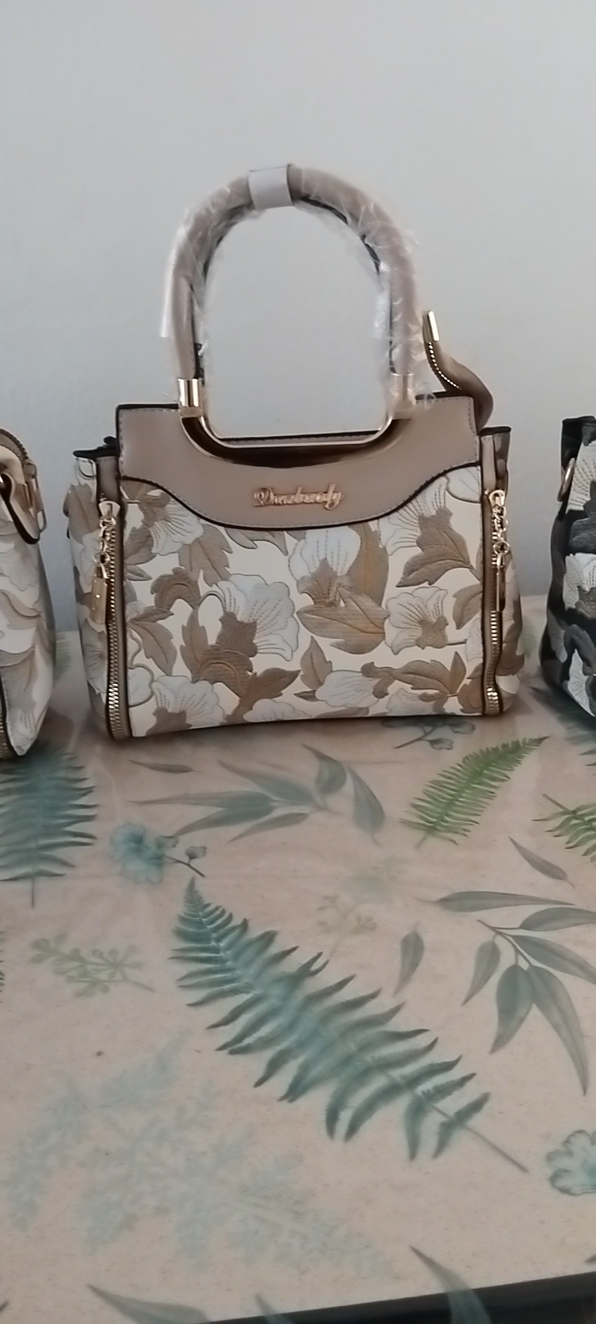 Sacs main fleuri