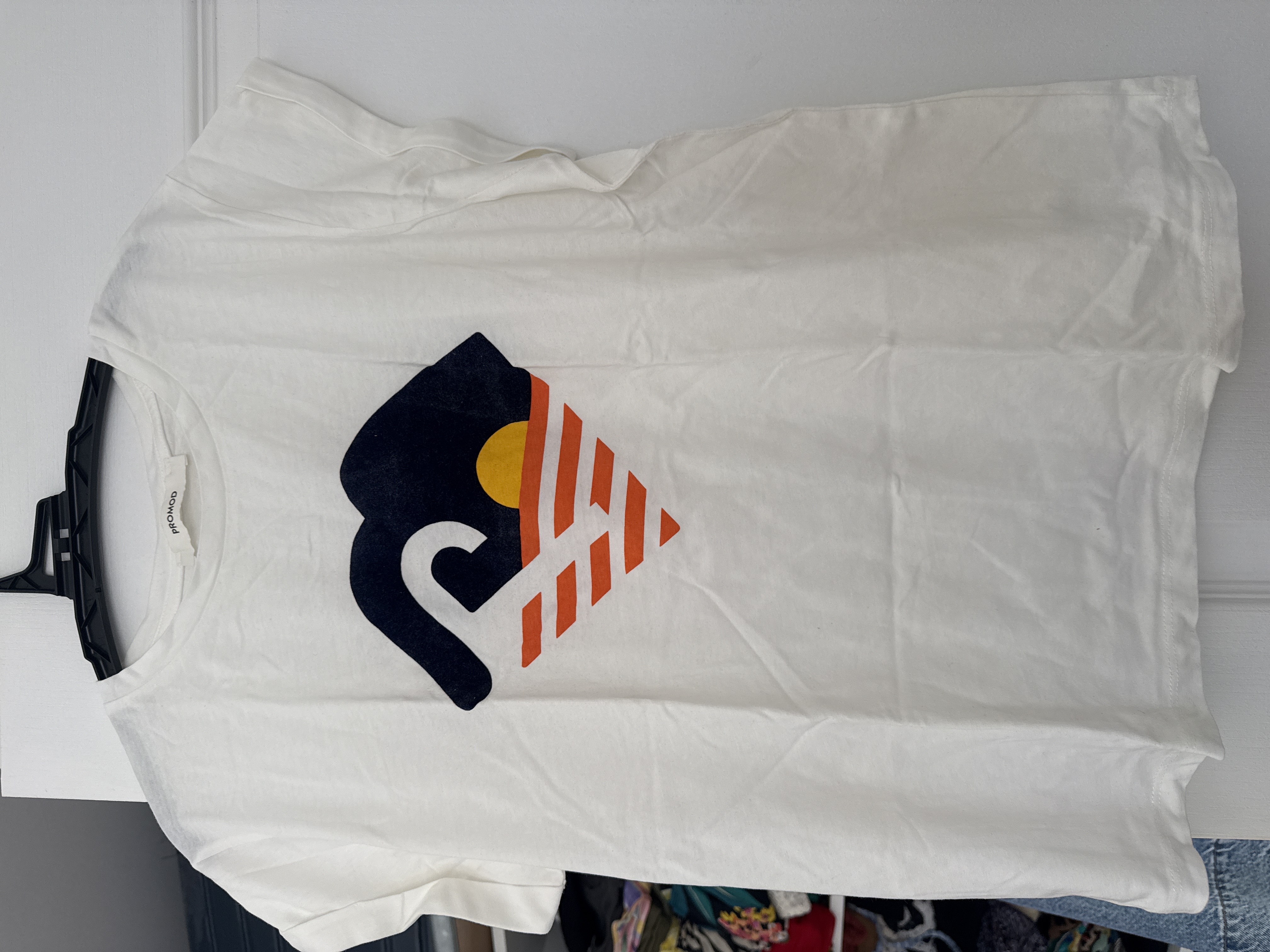 T’es shirt blanc à motif Promod M