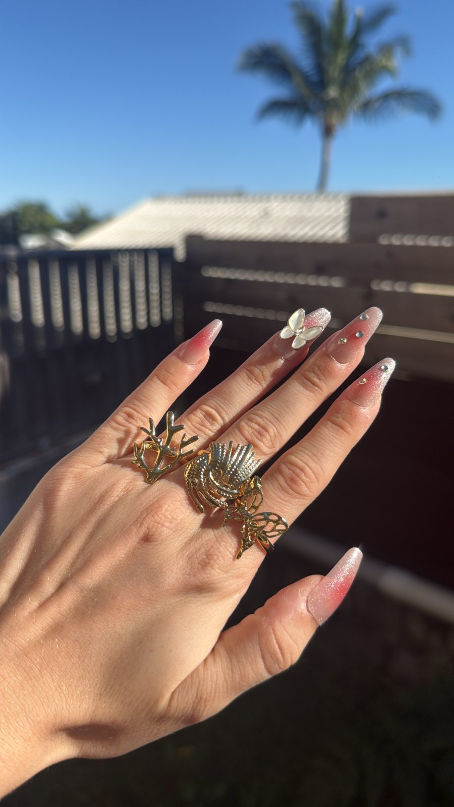 Bague divers motif ajustable neuve 5 euros unité