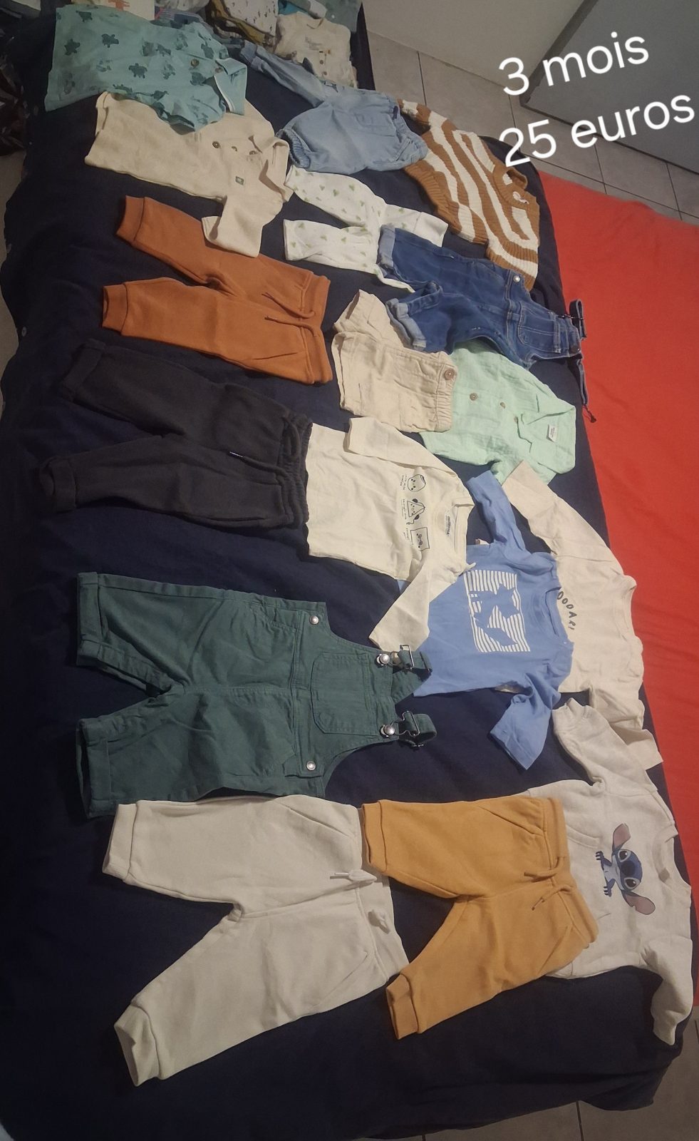 Lots de vêtements garçons