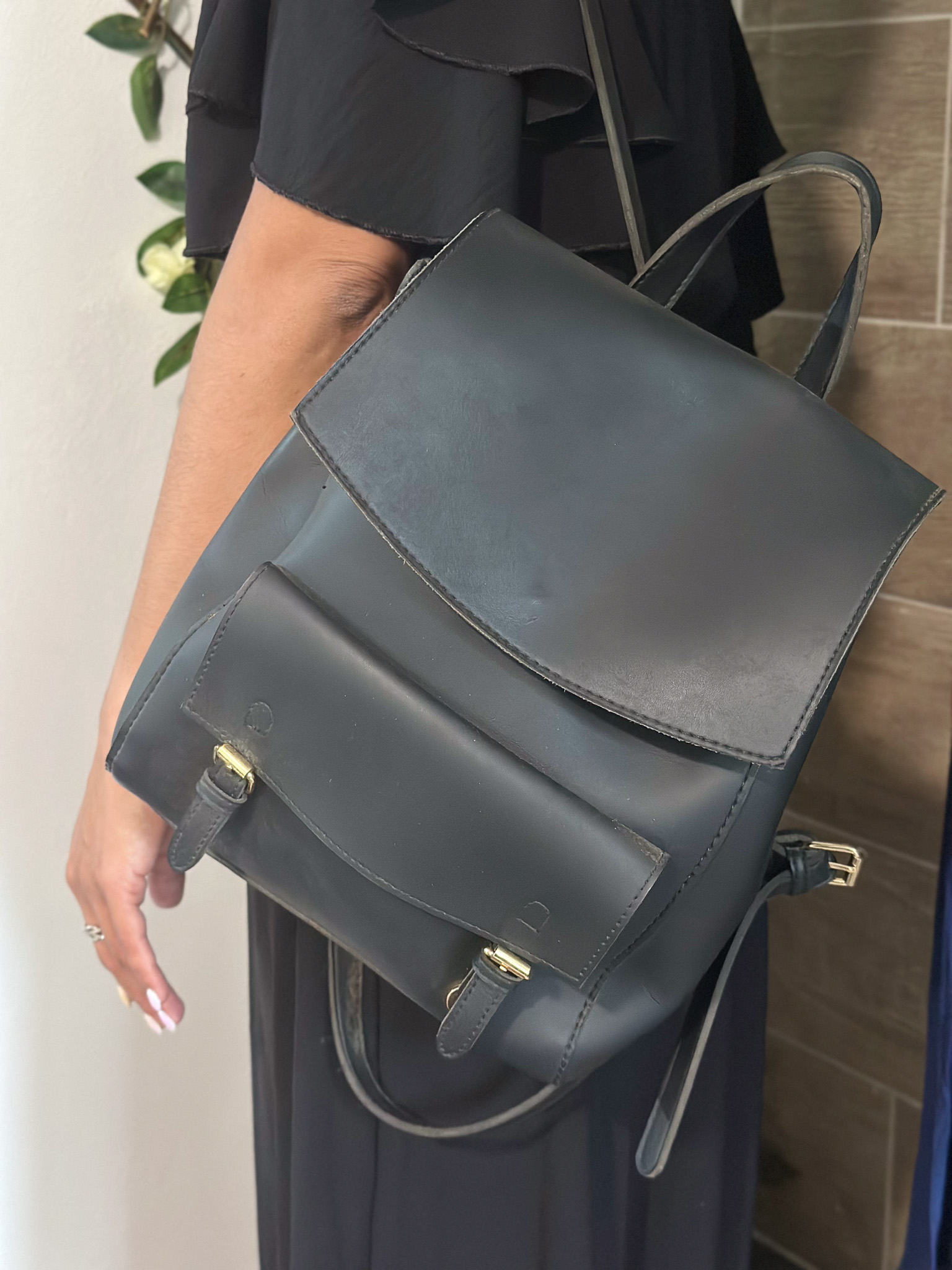 Sac à dos noir classique pratique & léger