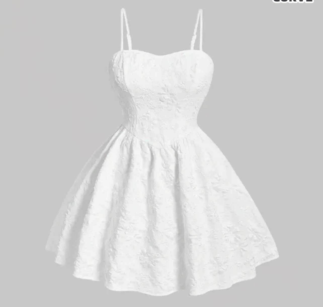 Robe blanche grande taille