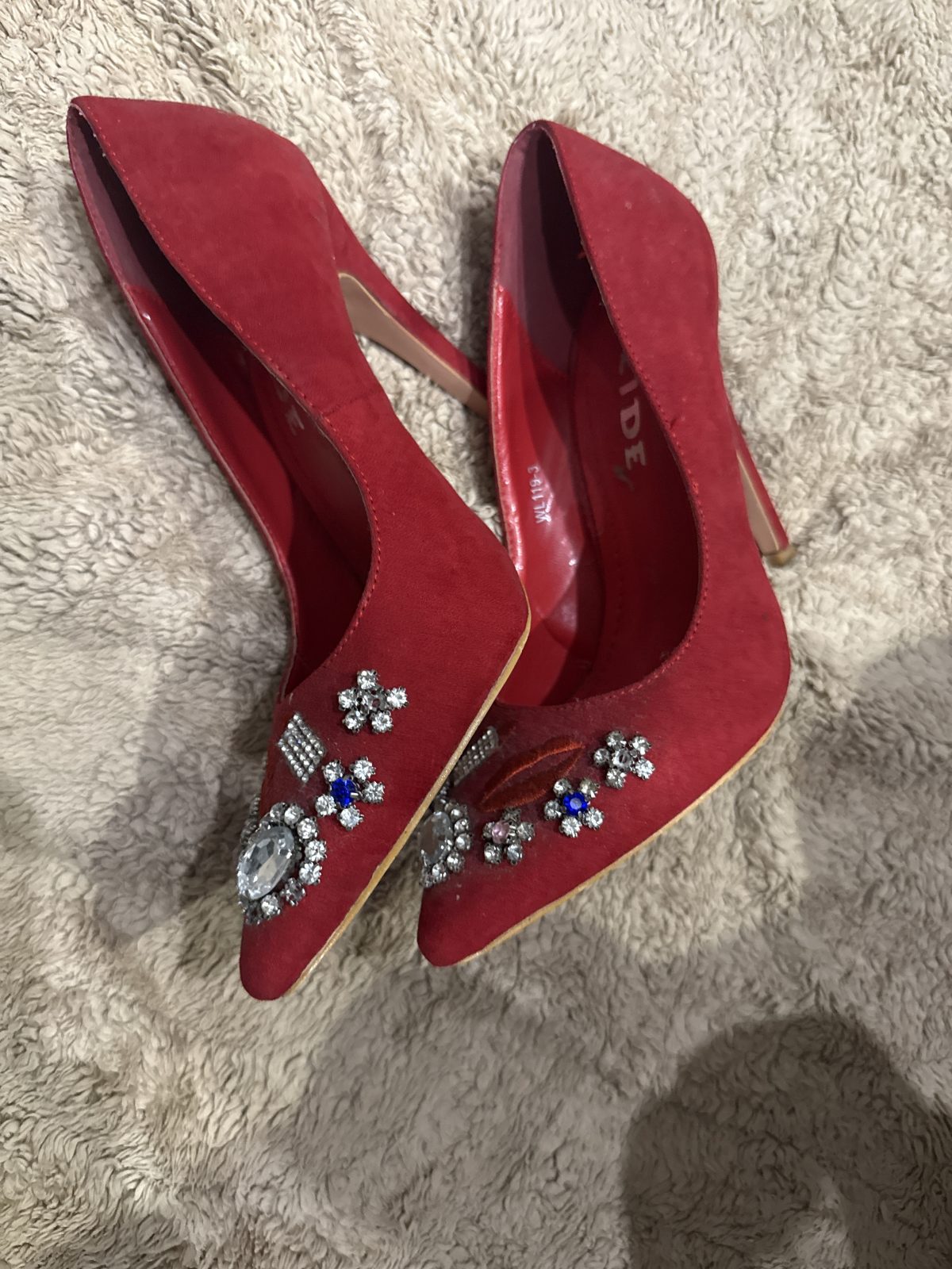 Escarpins rouge élégants