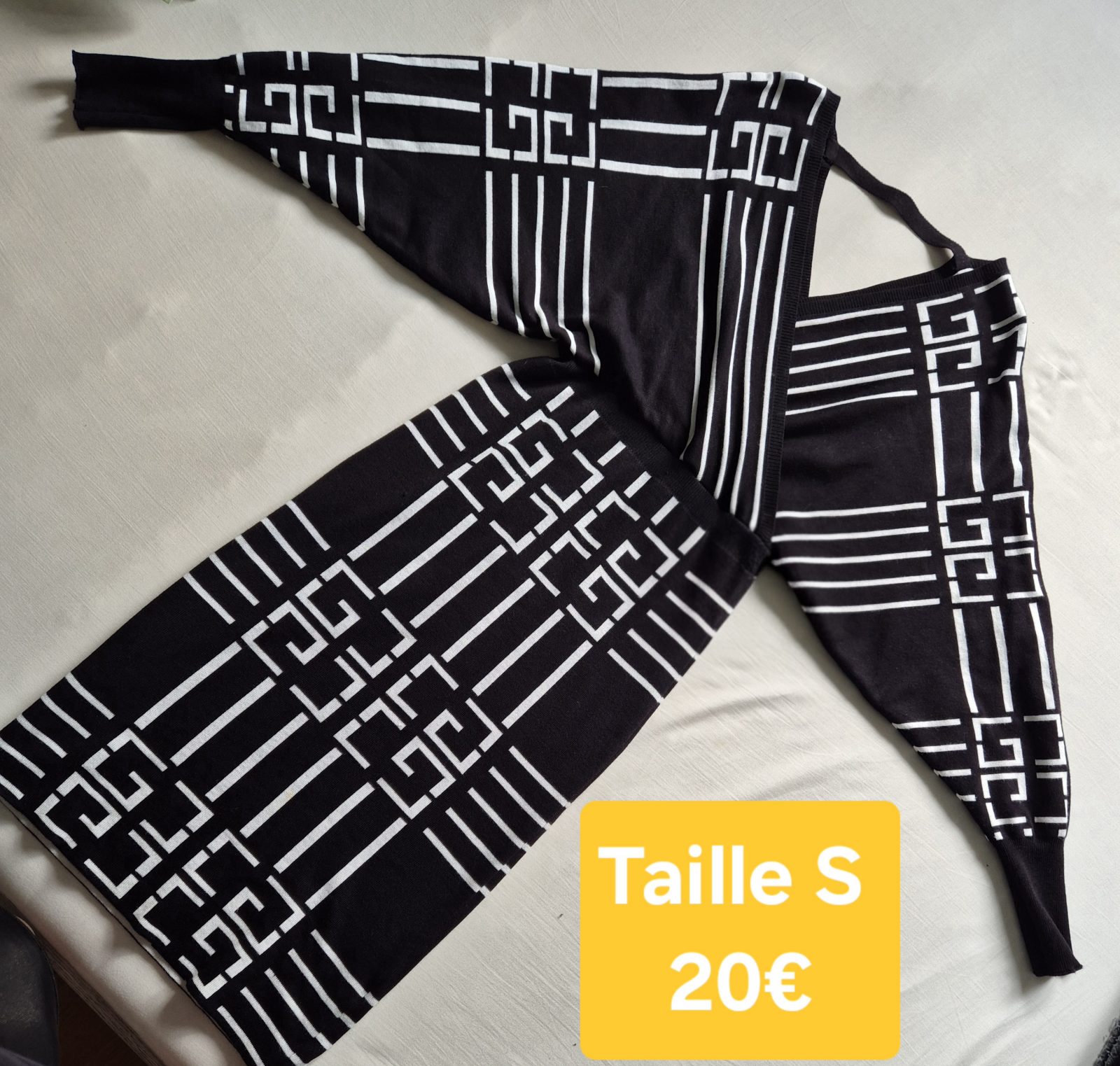 Robe pull taille S