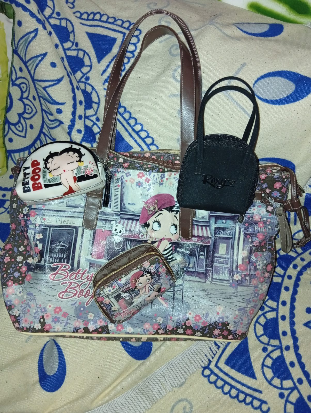 Sac + porte-monnaie monnaie Betty Boop