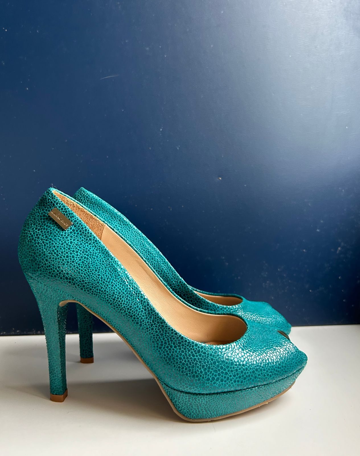 Escarpins Milano Bags Turquoise
