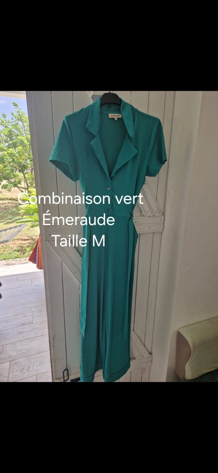 Combinaison Surkana Vert Émeraude