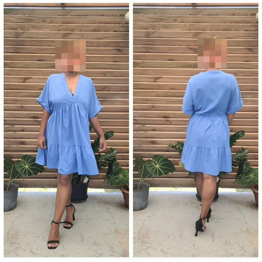 Robe bleue