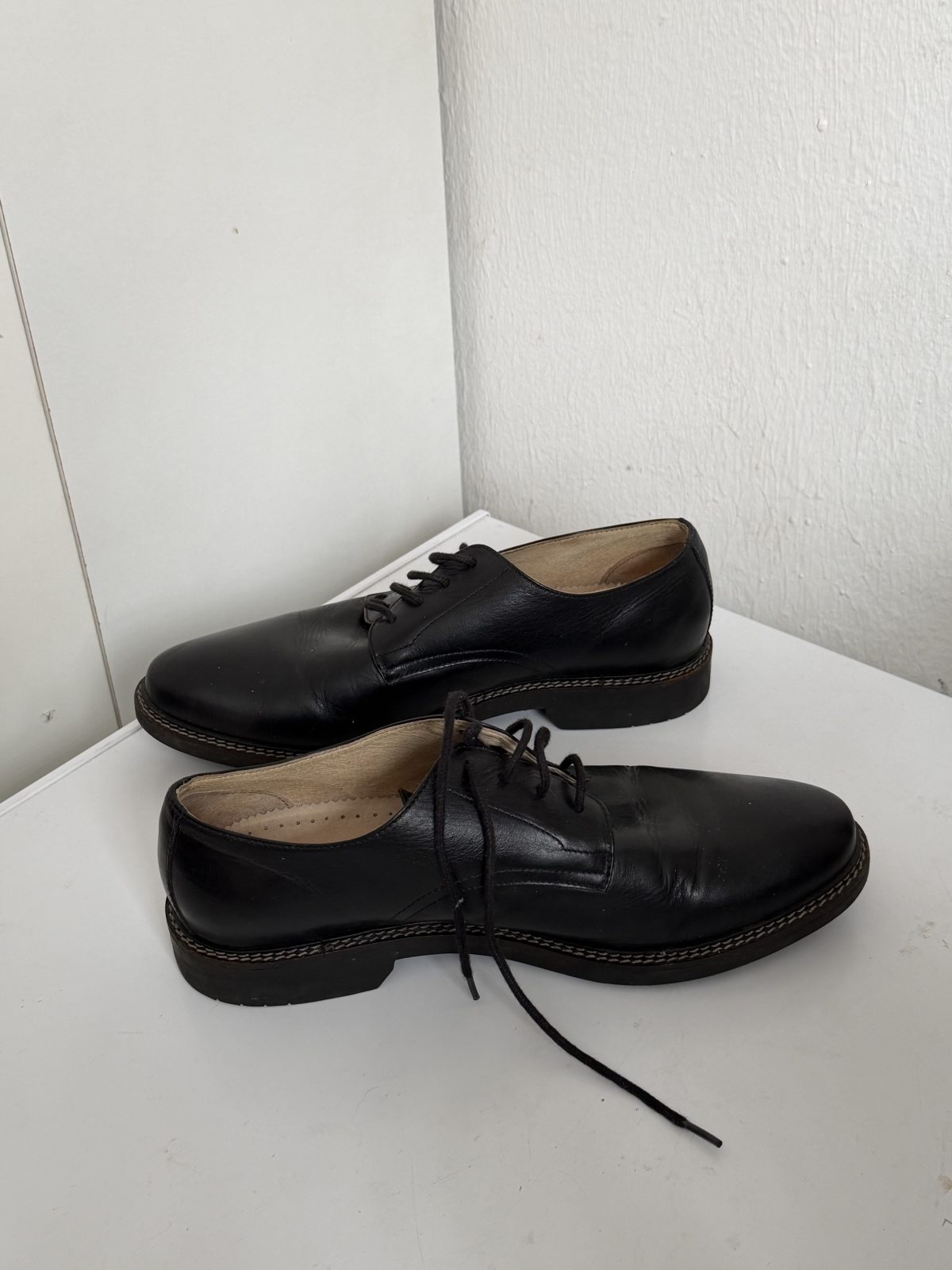 Chaussures de ville noires Walker Flex – Pointure 41