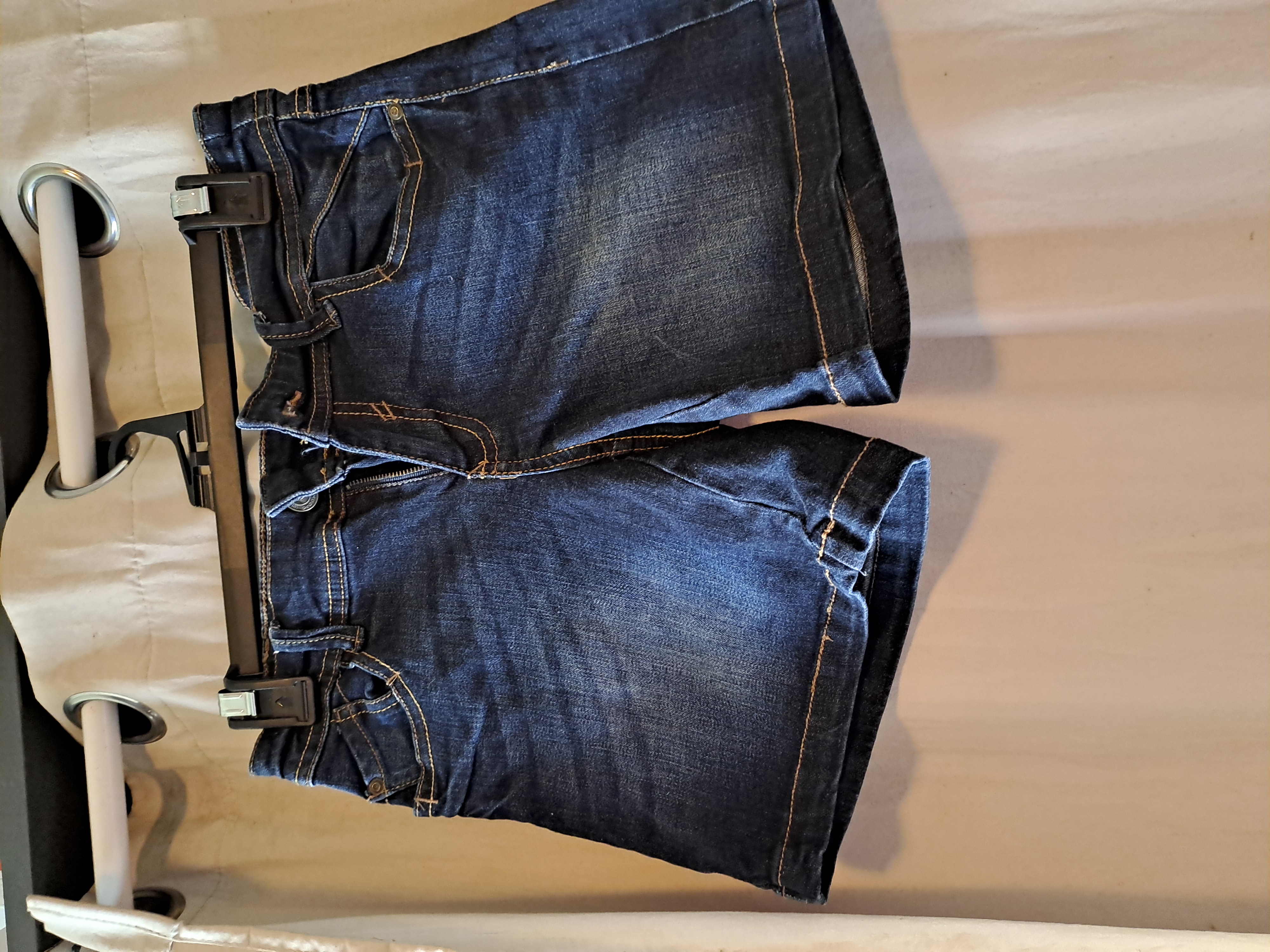 Short en jeans