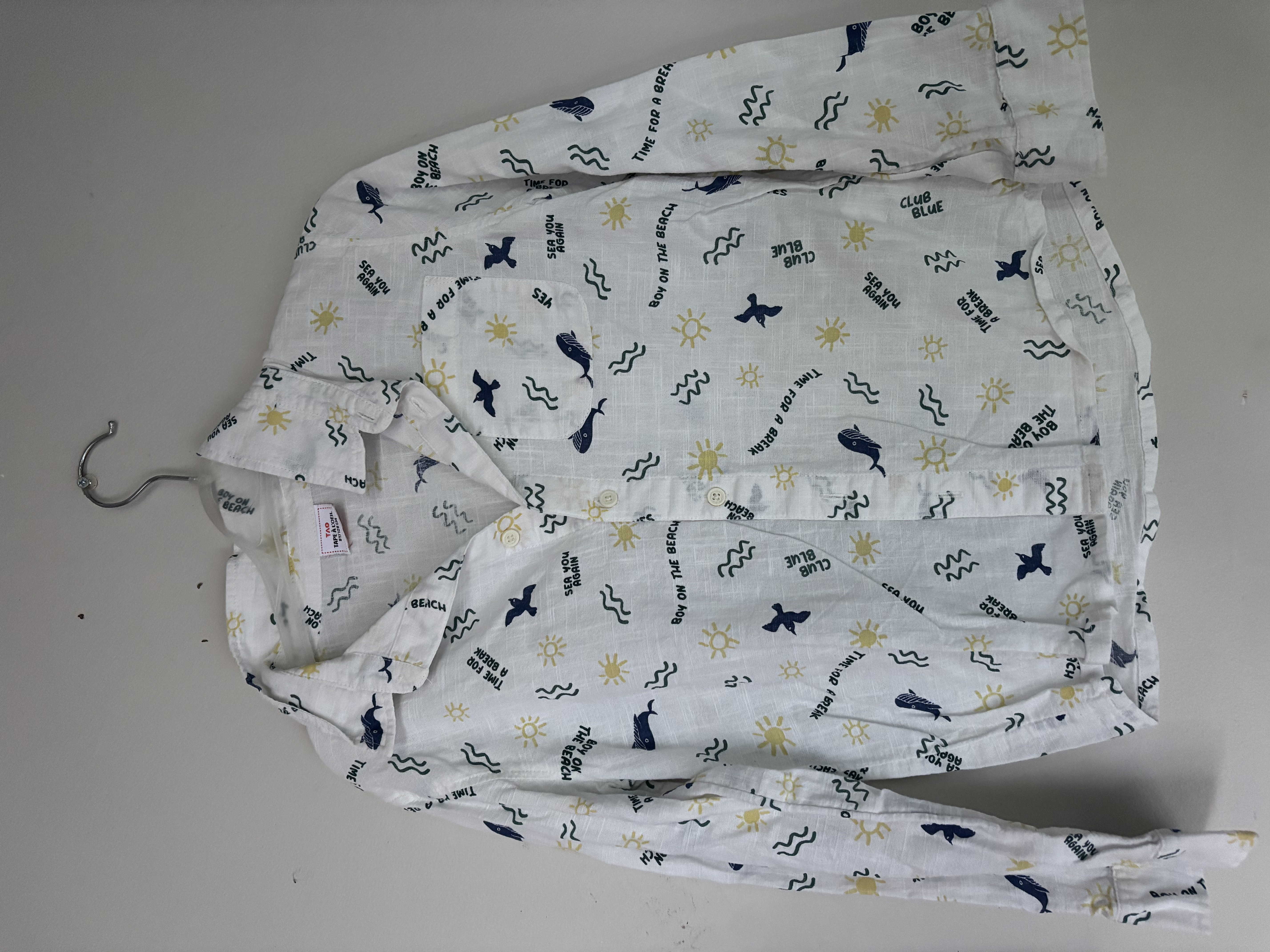 Chemise enfant 8 ans