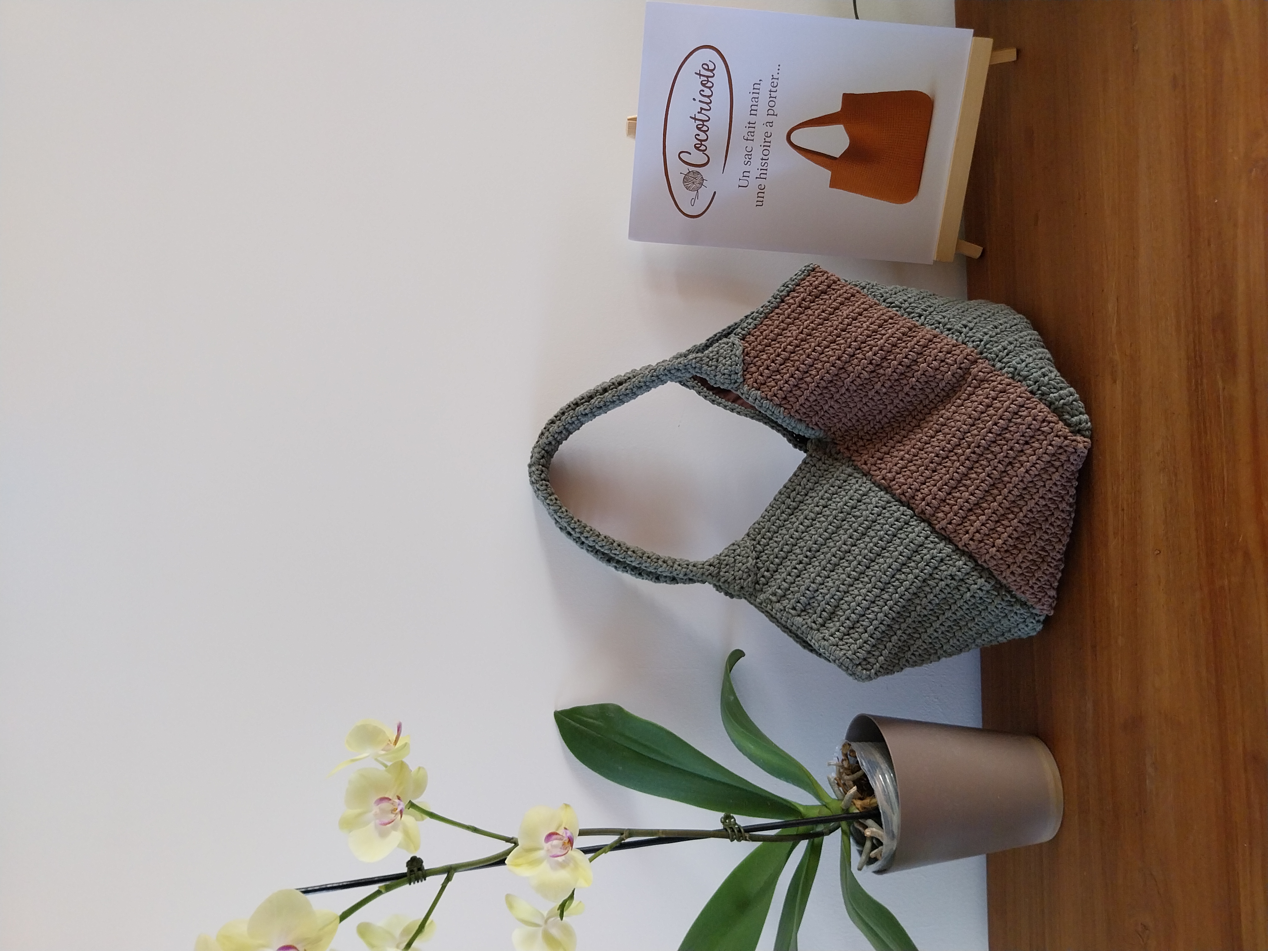 Sac fait main au crochet