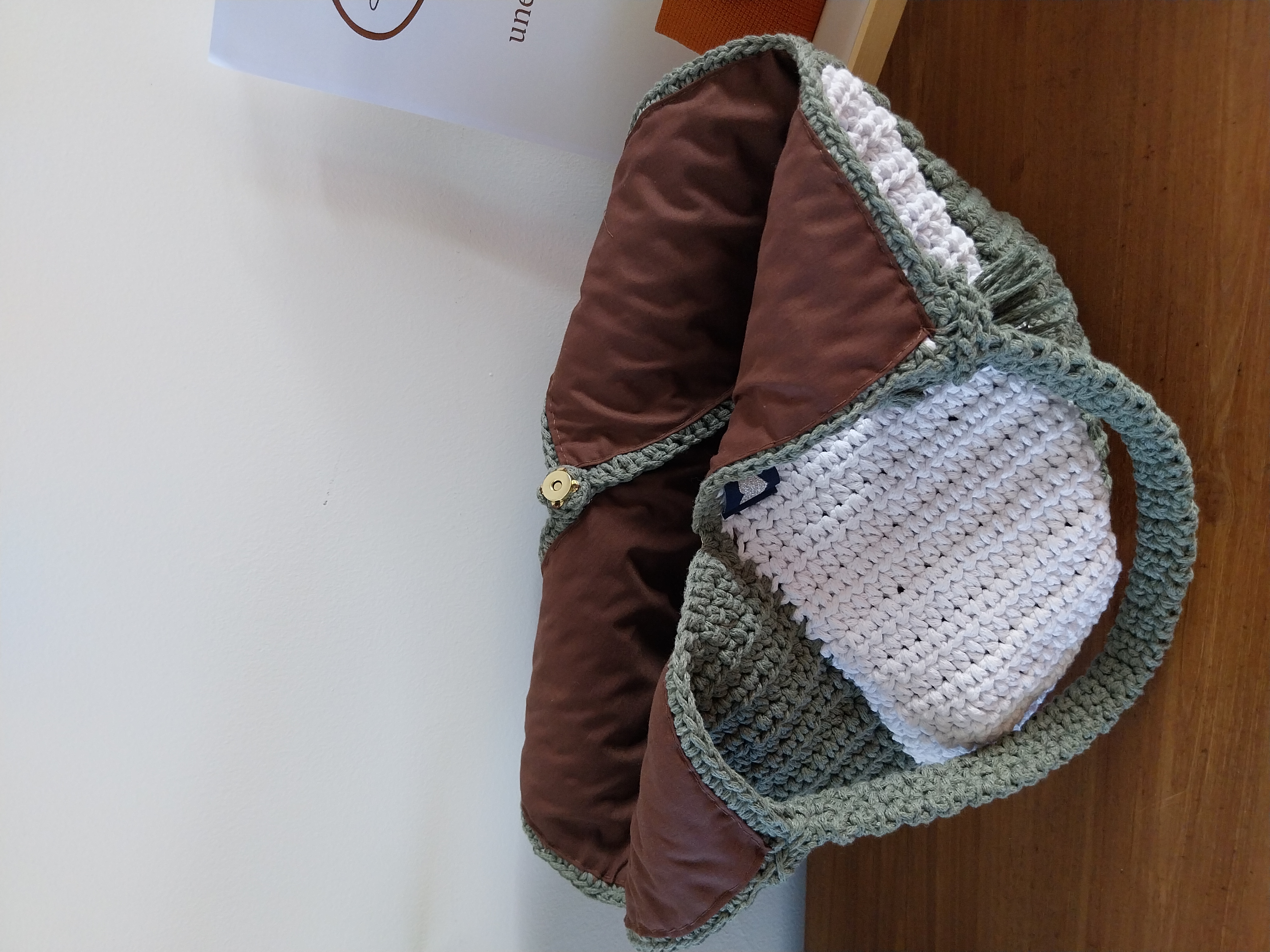 Sac fait main au crochet