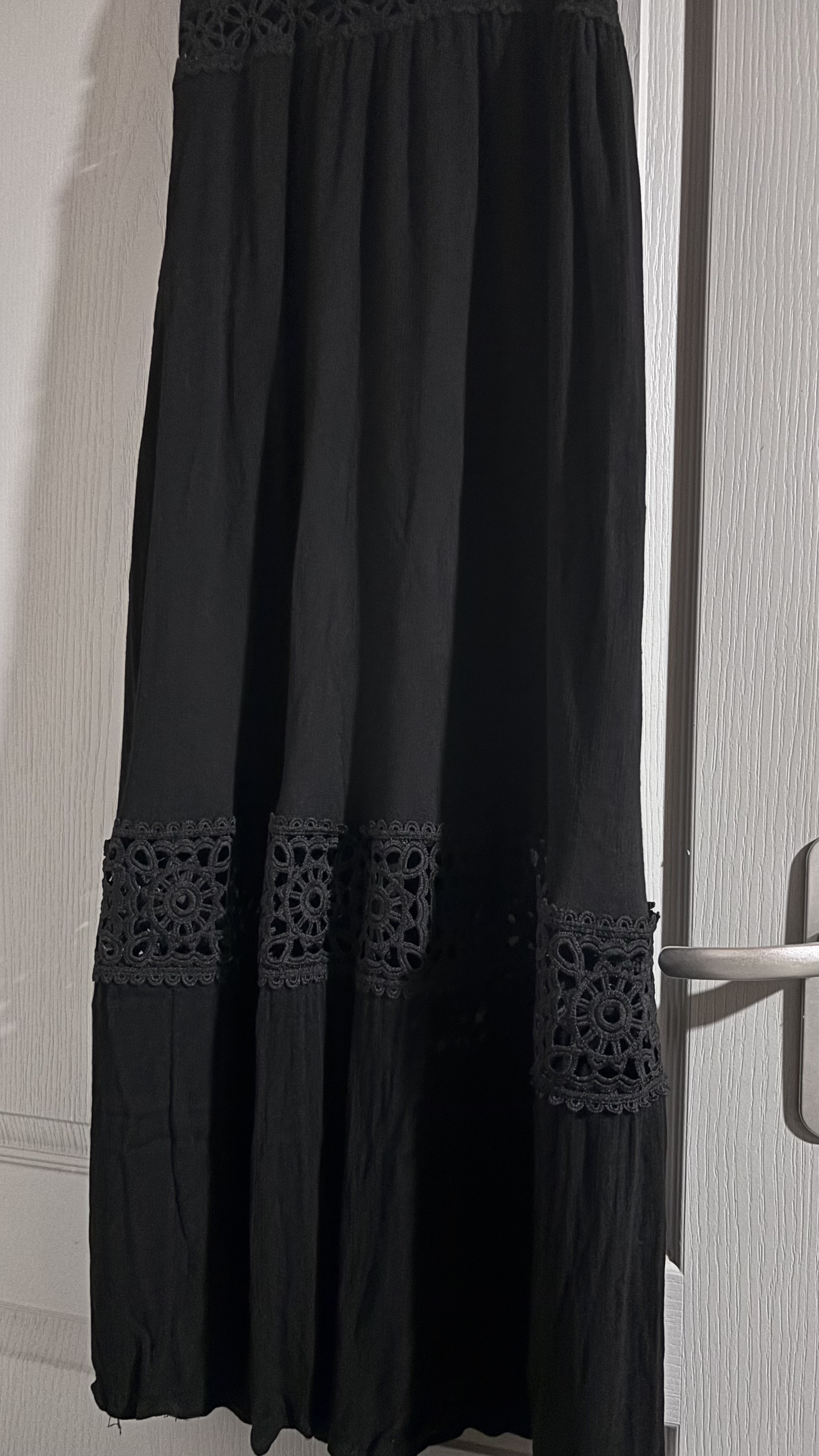 Robe longue noir