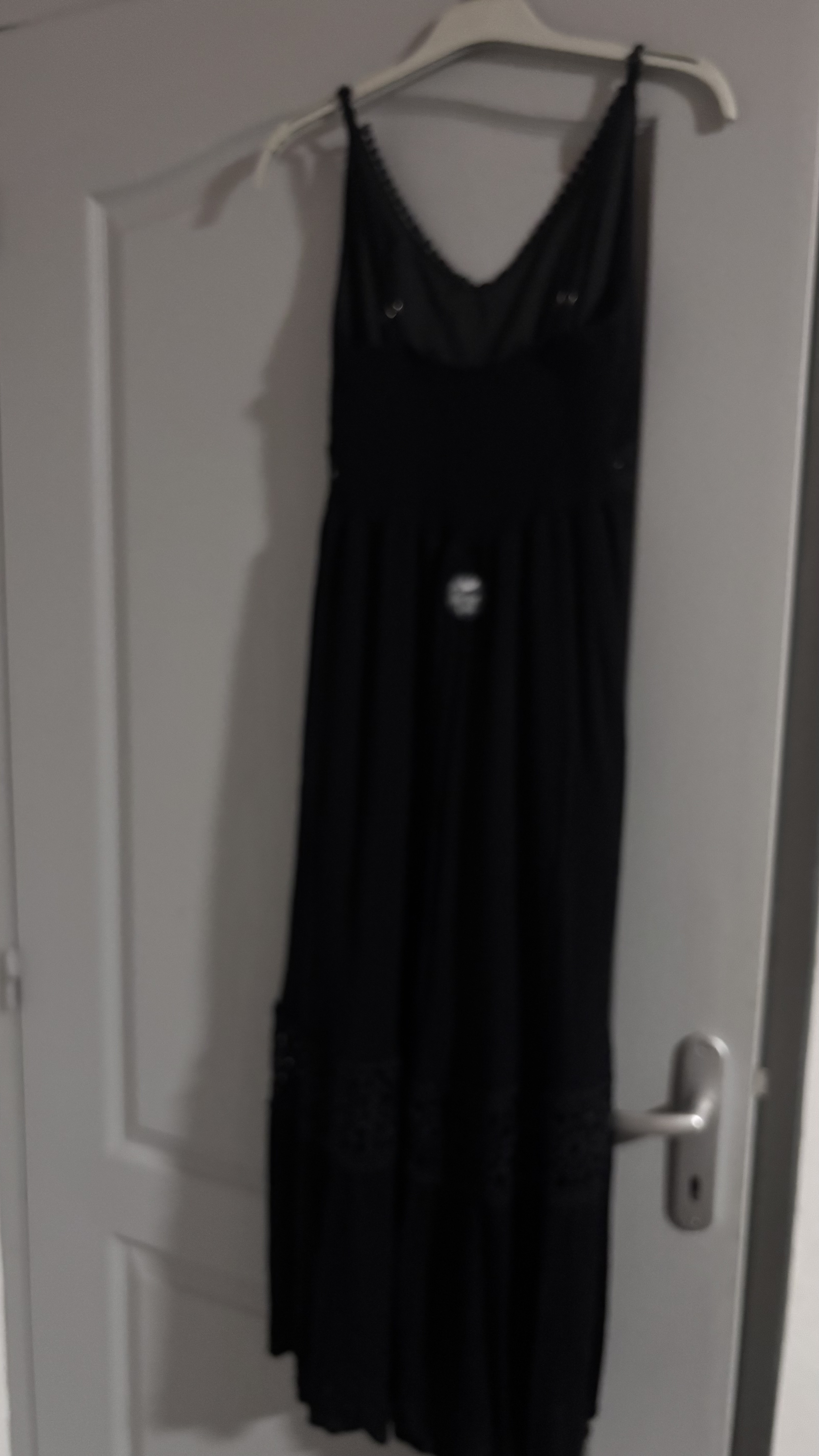 Robe longue noir