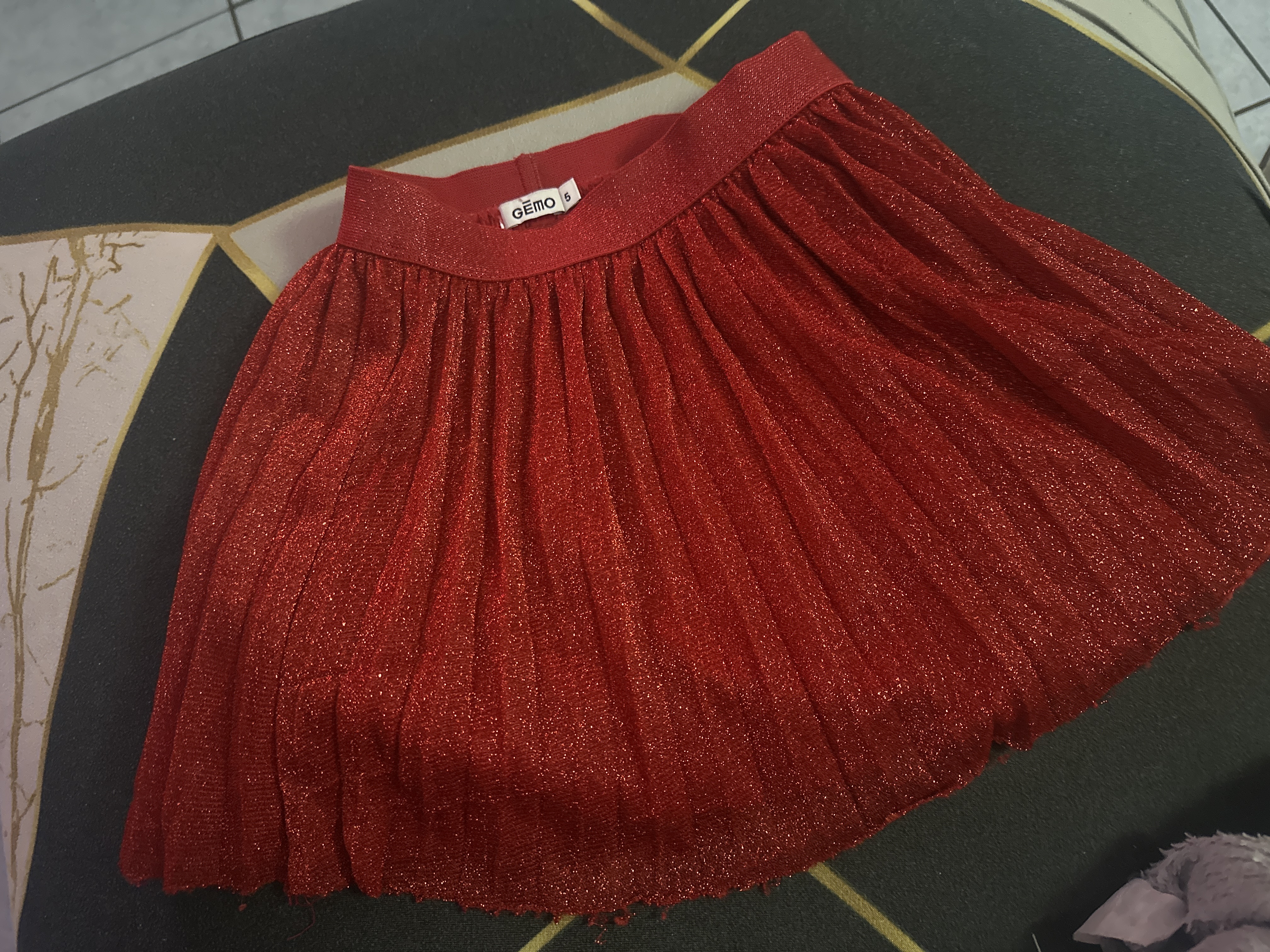 Jupe rouge