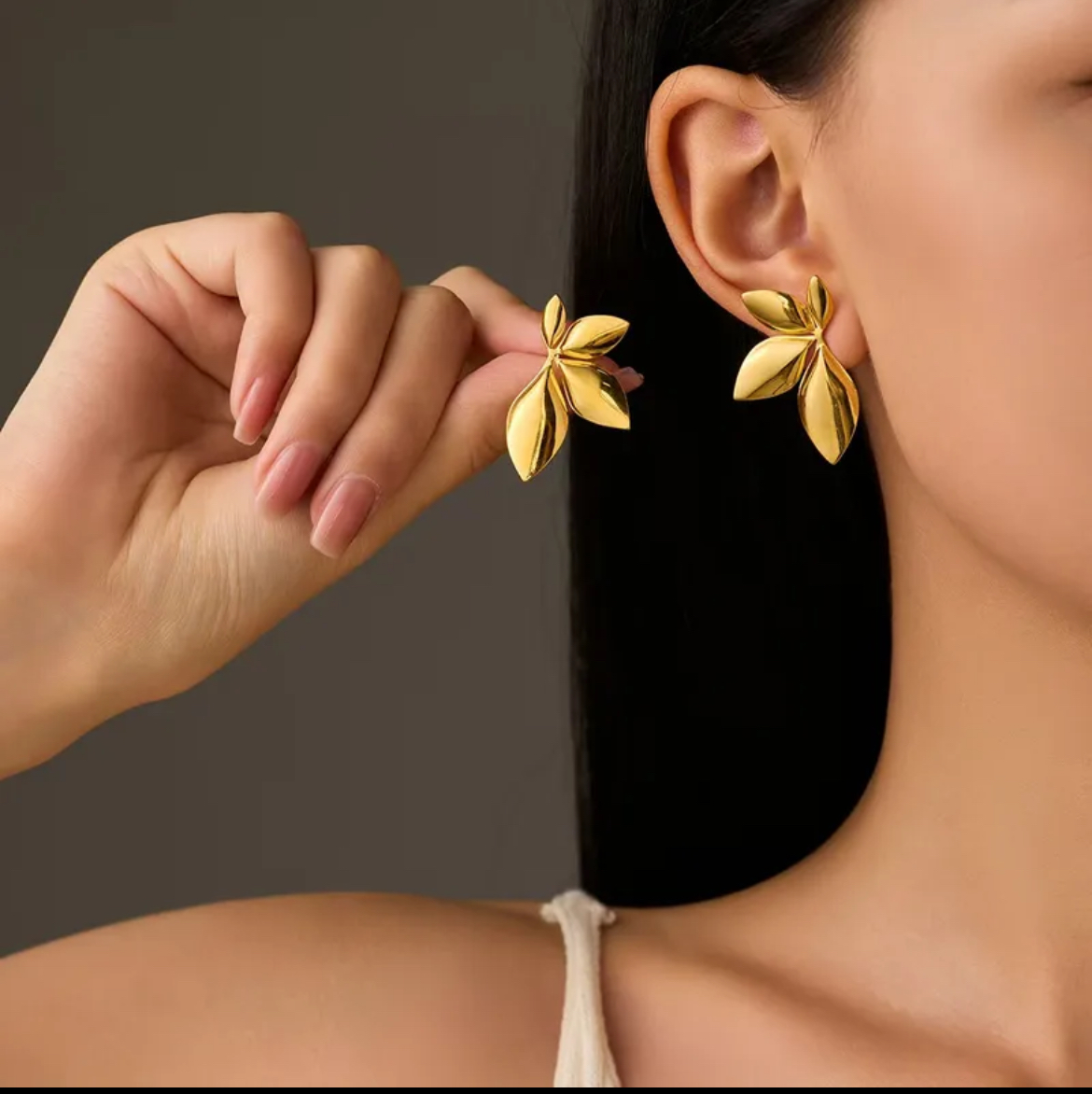 Boucles d’oreilles en acier inoxydable