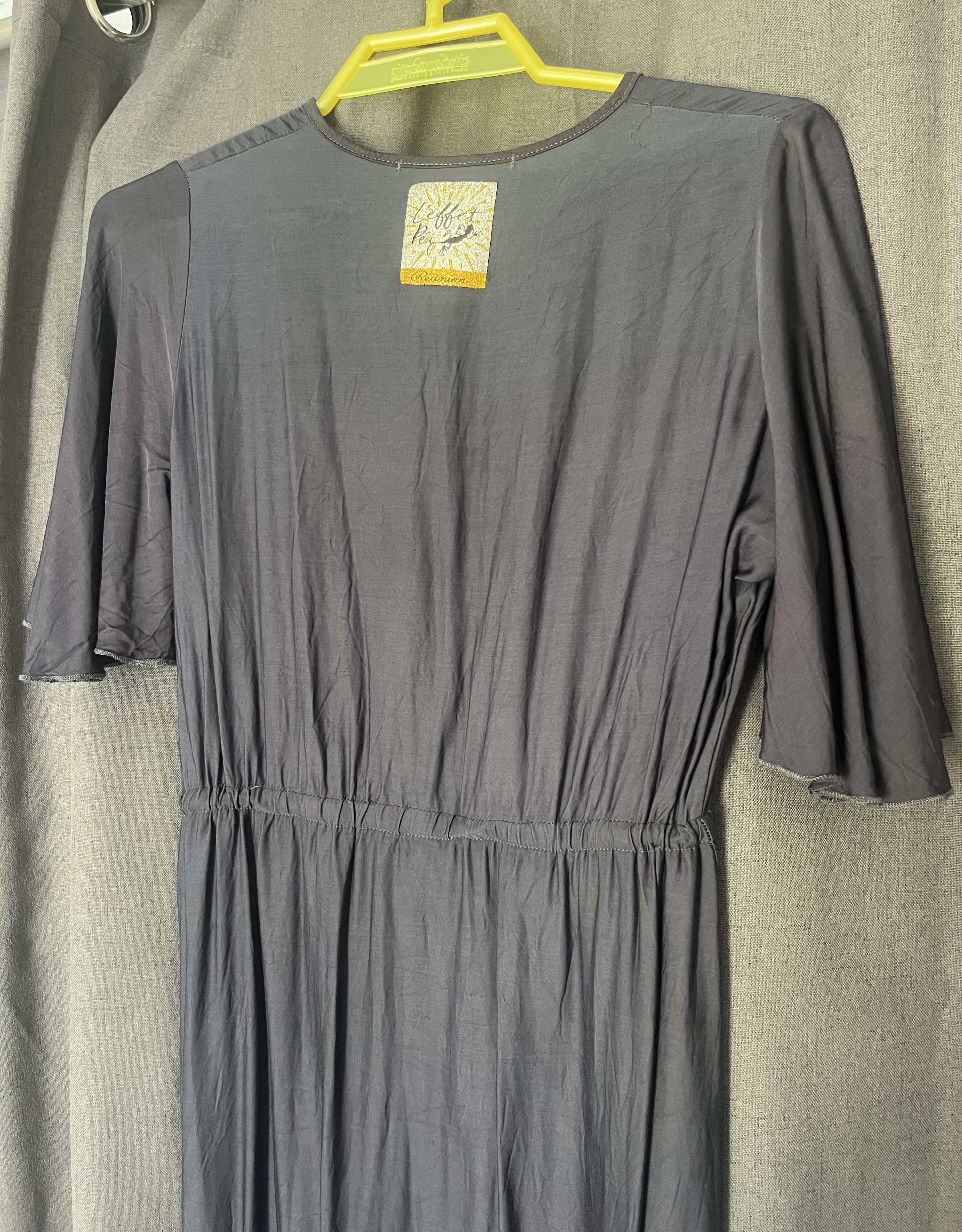 Robe longue « l’effet péï »